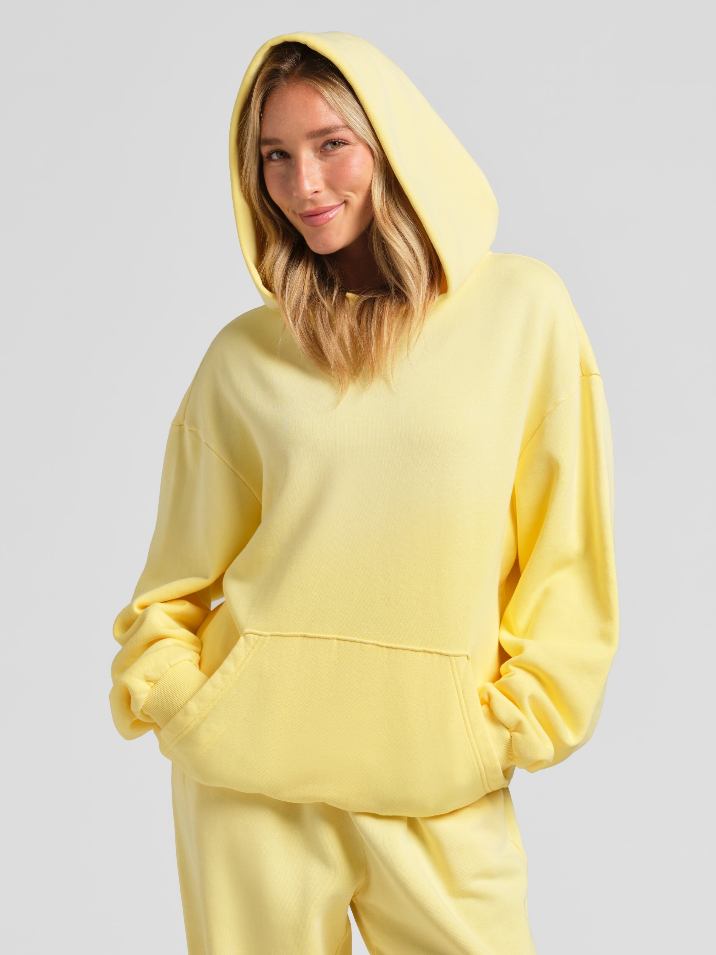 Comfrt Sunwashed Hoodie Garment‑Dyed Summer Colorway Unisex Oversized