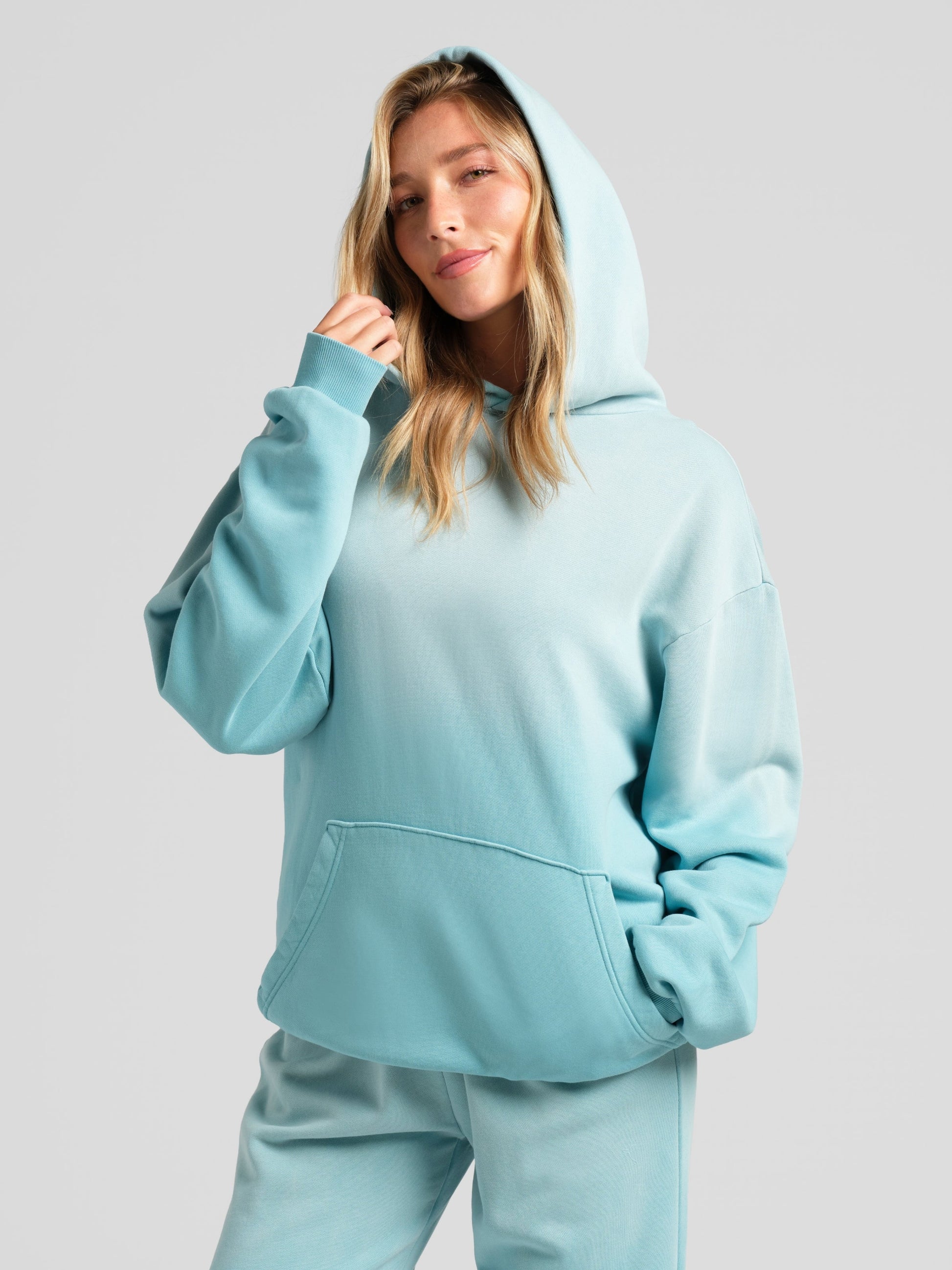Comfrt Sunwashed Hoodie Garment‑Dyed Summer Colorway Unisex Oversized
