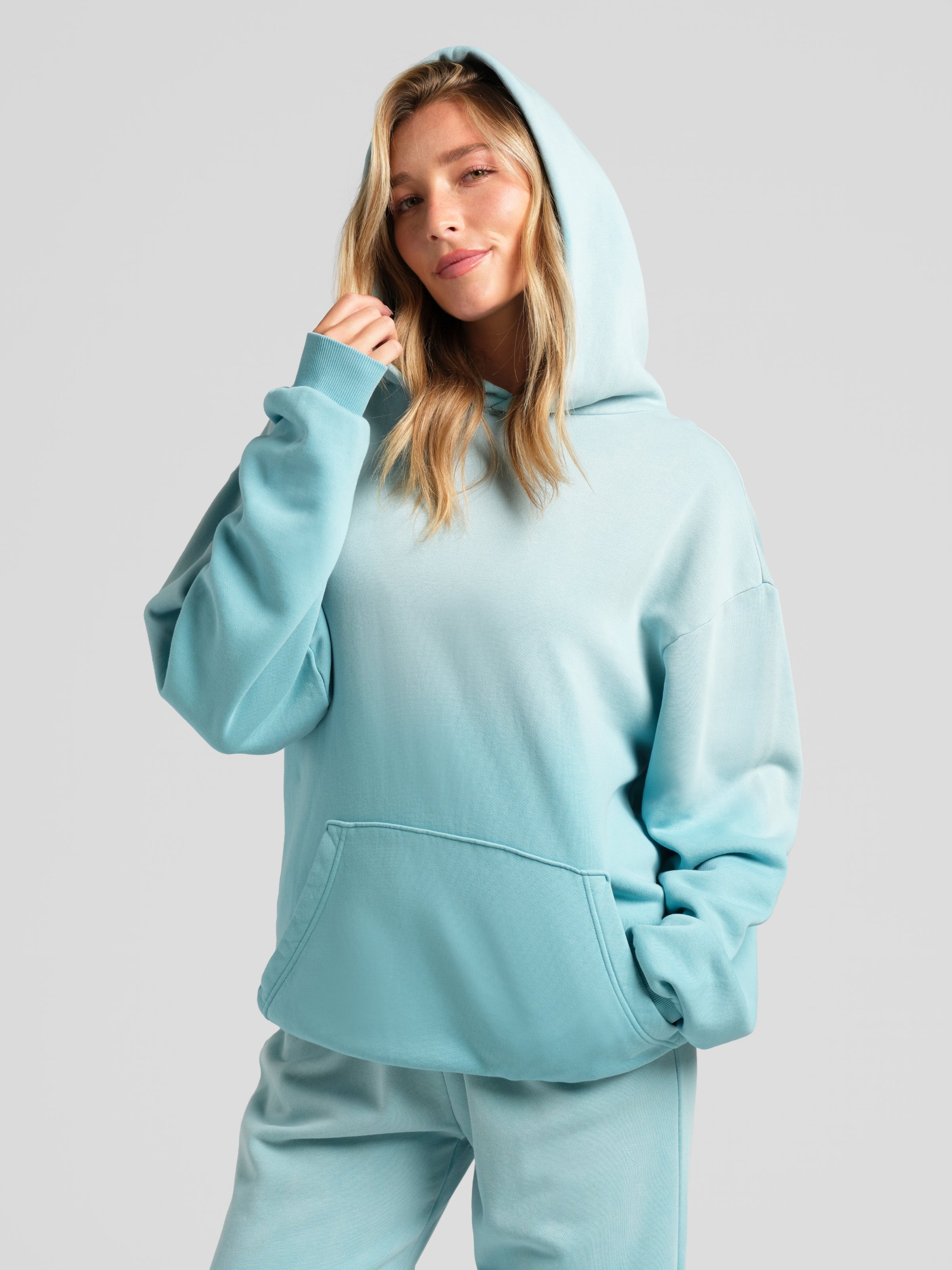 Comfrt Sunwashed Hoodie Garment‑Dyed Summer Colorway Unisex Oversized