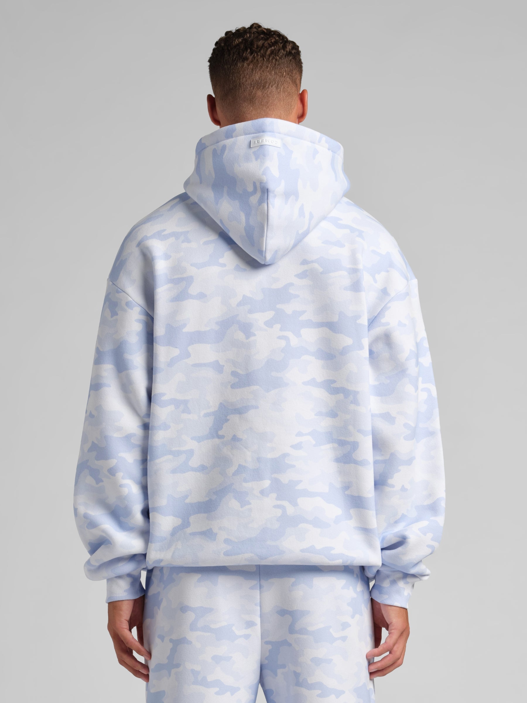 Comfrt Camo Hoodie Unisex Heavyweight Soft Oversized Fit