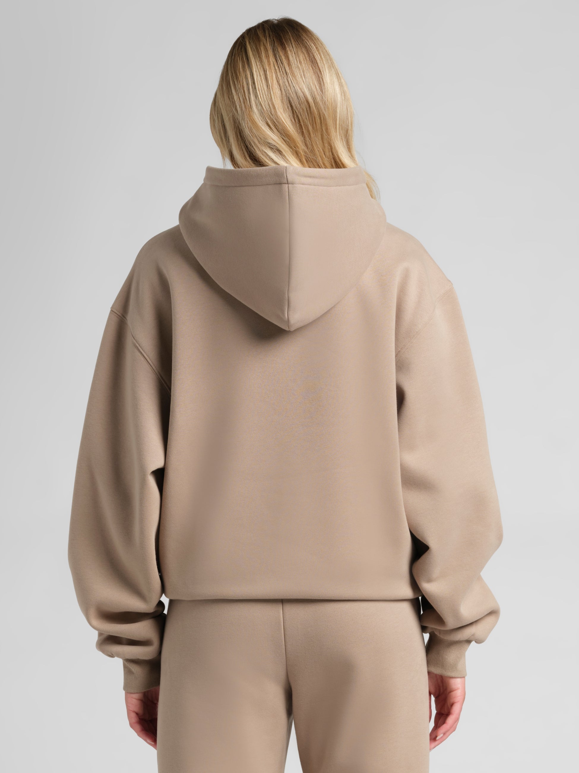 Minimalist Hoodie Oversized Soft Combed Cotton Blend