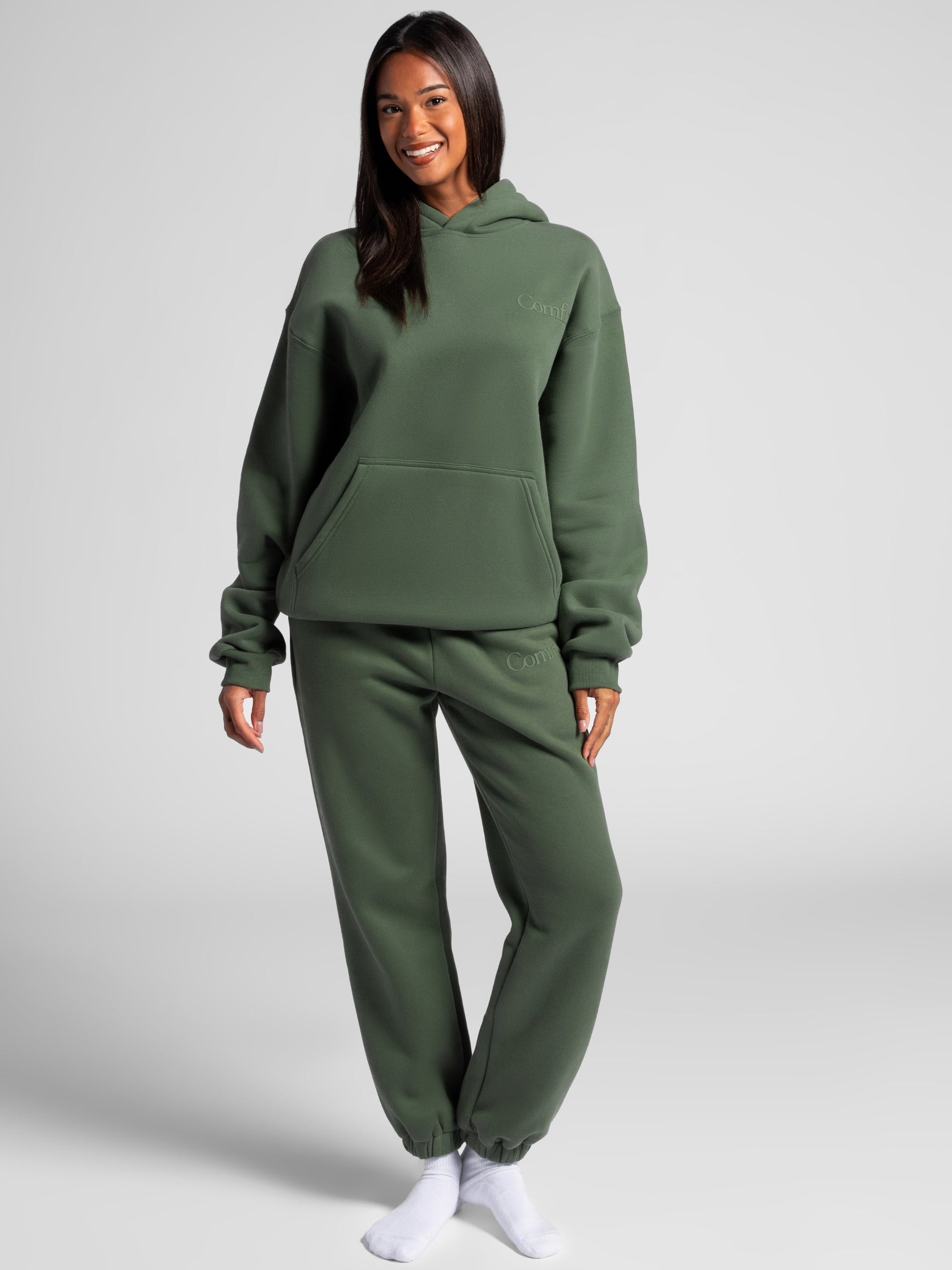 Minimalist Hoodie Oversized Soft Combed Cotton Blend