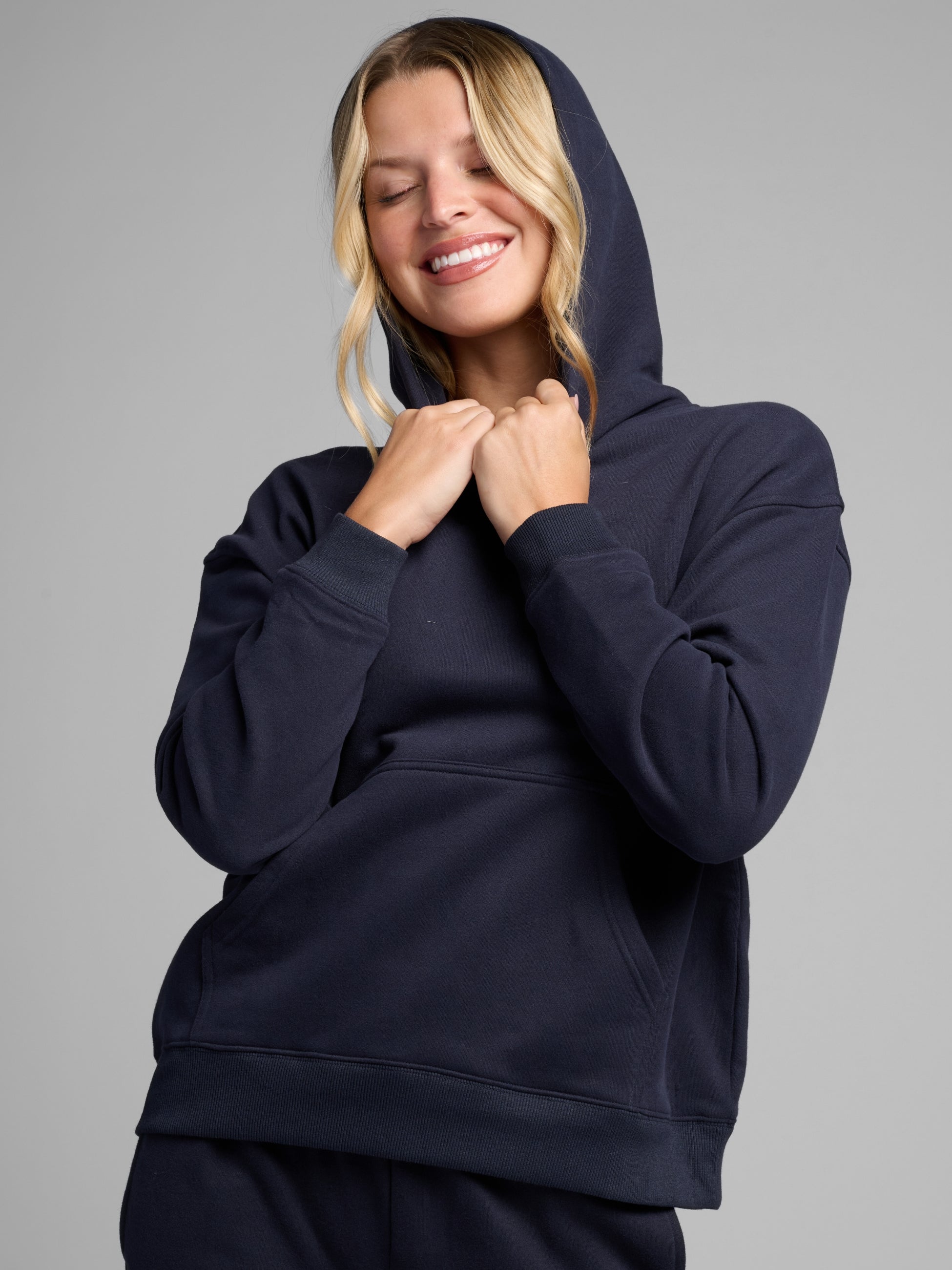 Comfrt Halo Lightweight Crop Hoodie Super Soft Cotton Blend