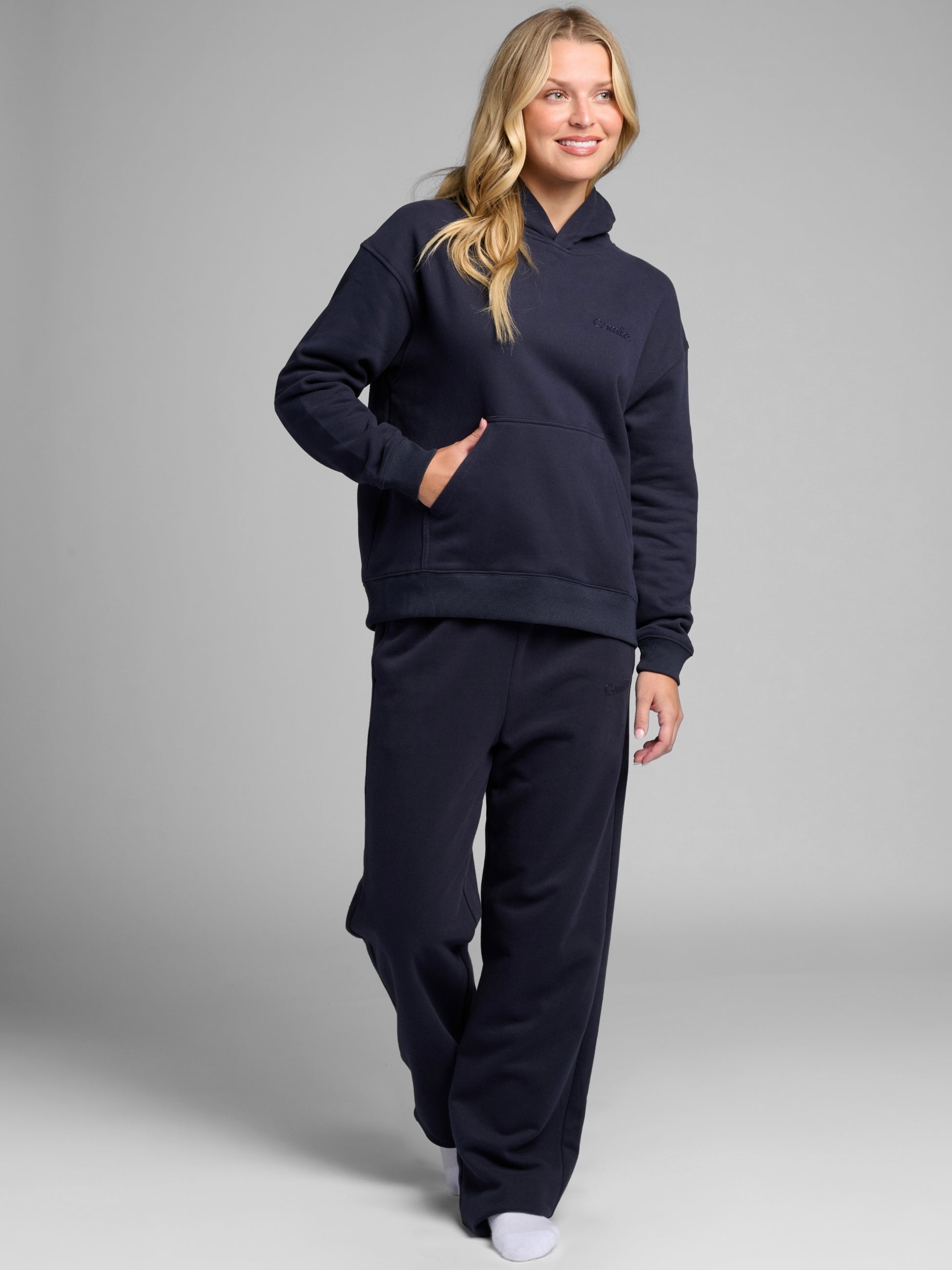 Comfrt Halo Lightweight Crop Hoodie Super Soft Cotton Blend