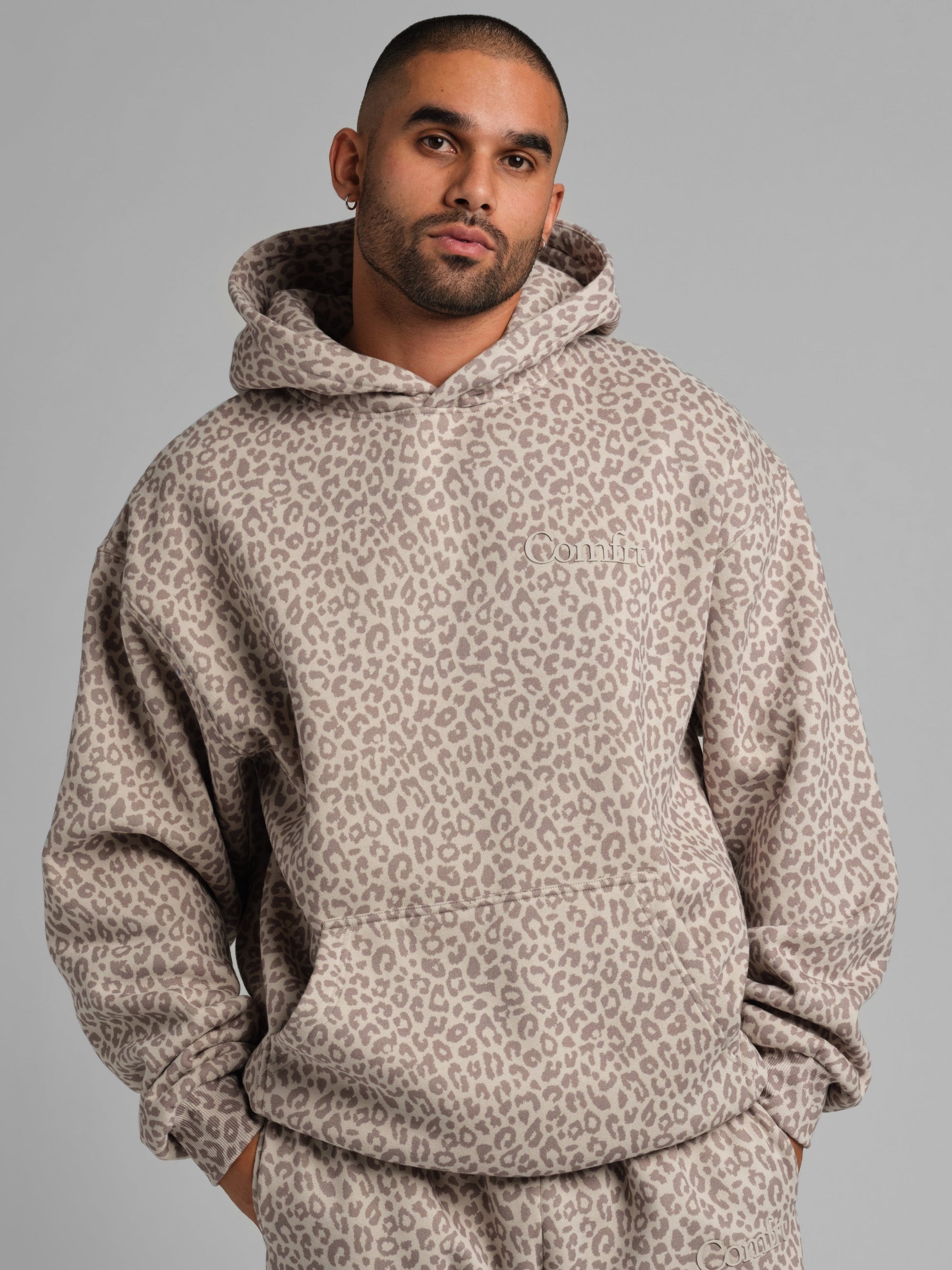 Minimalist Hoodie Oversized Soft Combed Cotton Blend