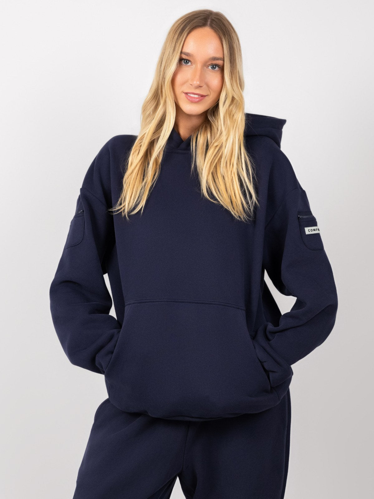 Comfrt Travel Essentials Hoodie Super Soft Cotton Blend Unisex