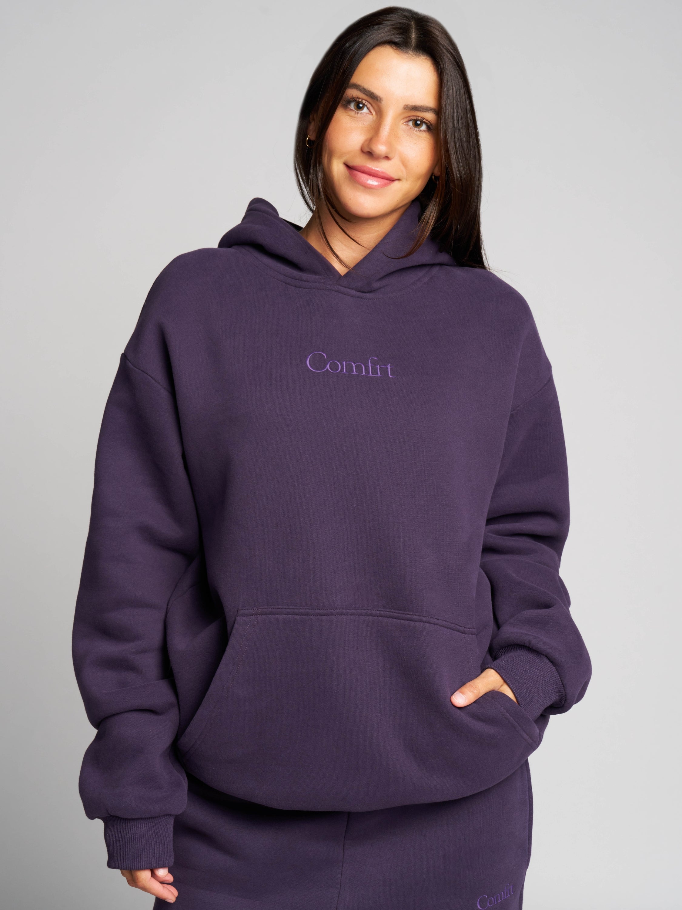 Signature Unisex Hoodie Soft CloudTouch Fabric Oversized Fit