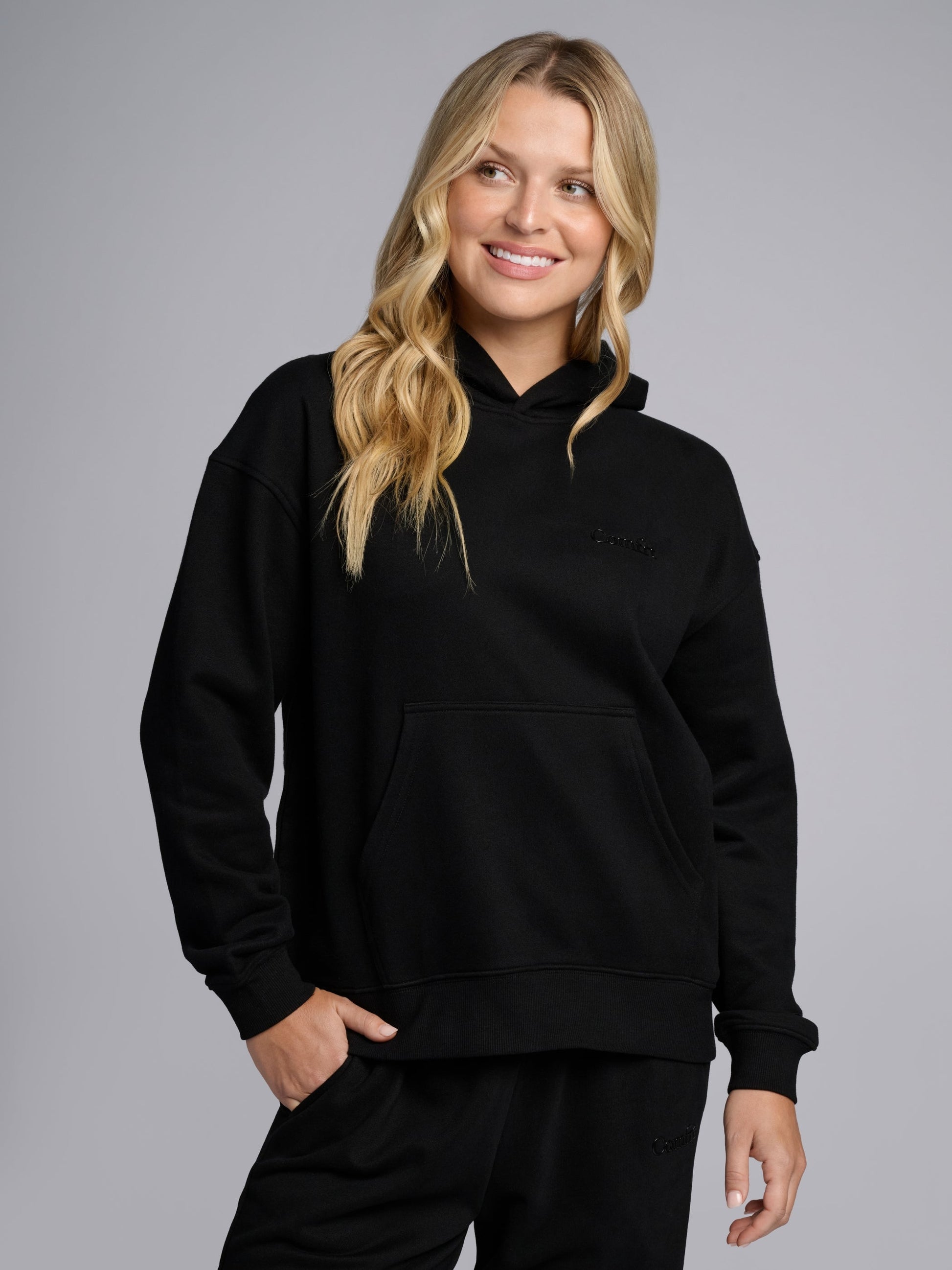 Comfrt Halo Lightweight Crop Hoodie Super Soft Cotton Blend