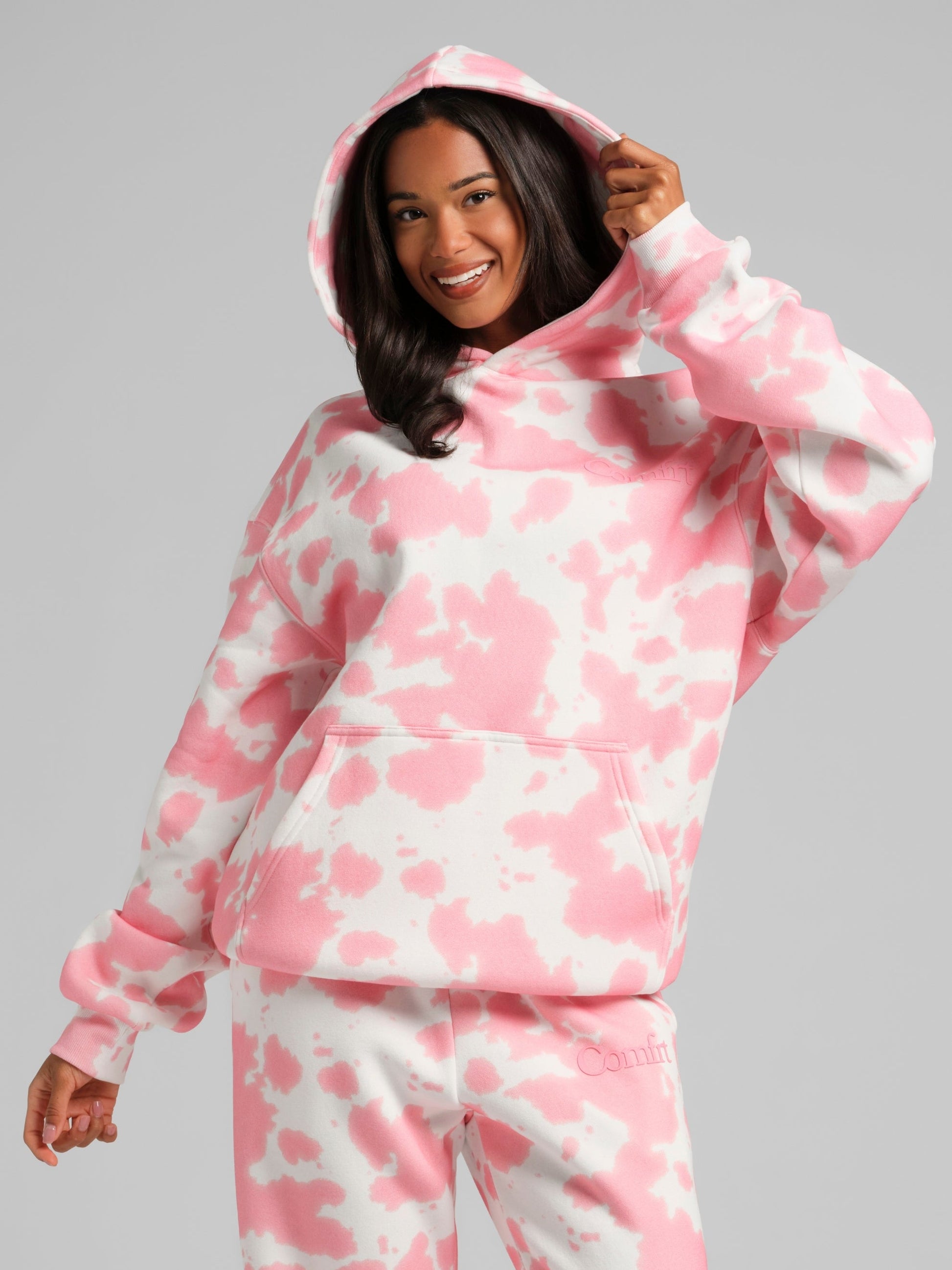 Minimalist Hoodie Oversized Soft Combed Cotton Blend