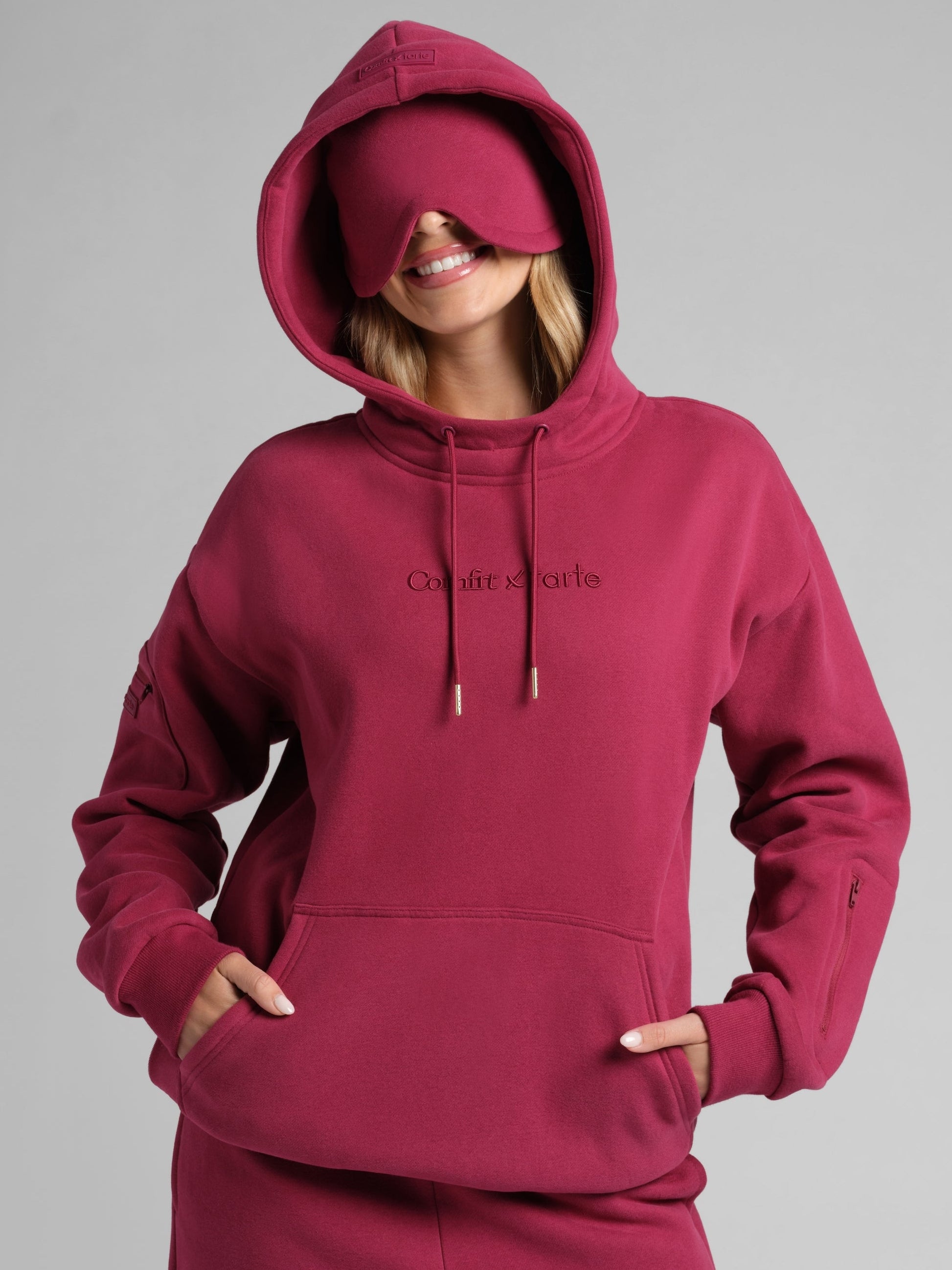 Comfrt x Tarte Airplane Mode Travel Hoodie