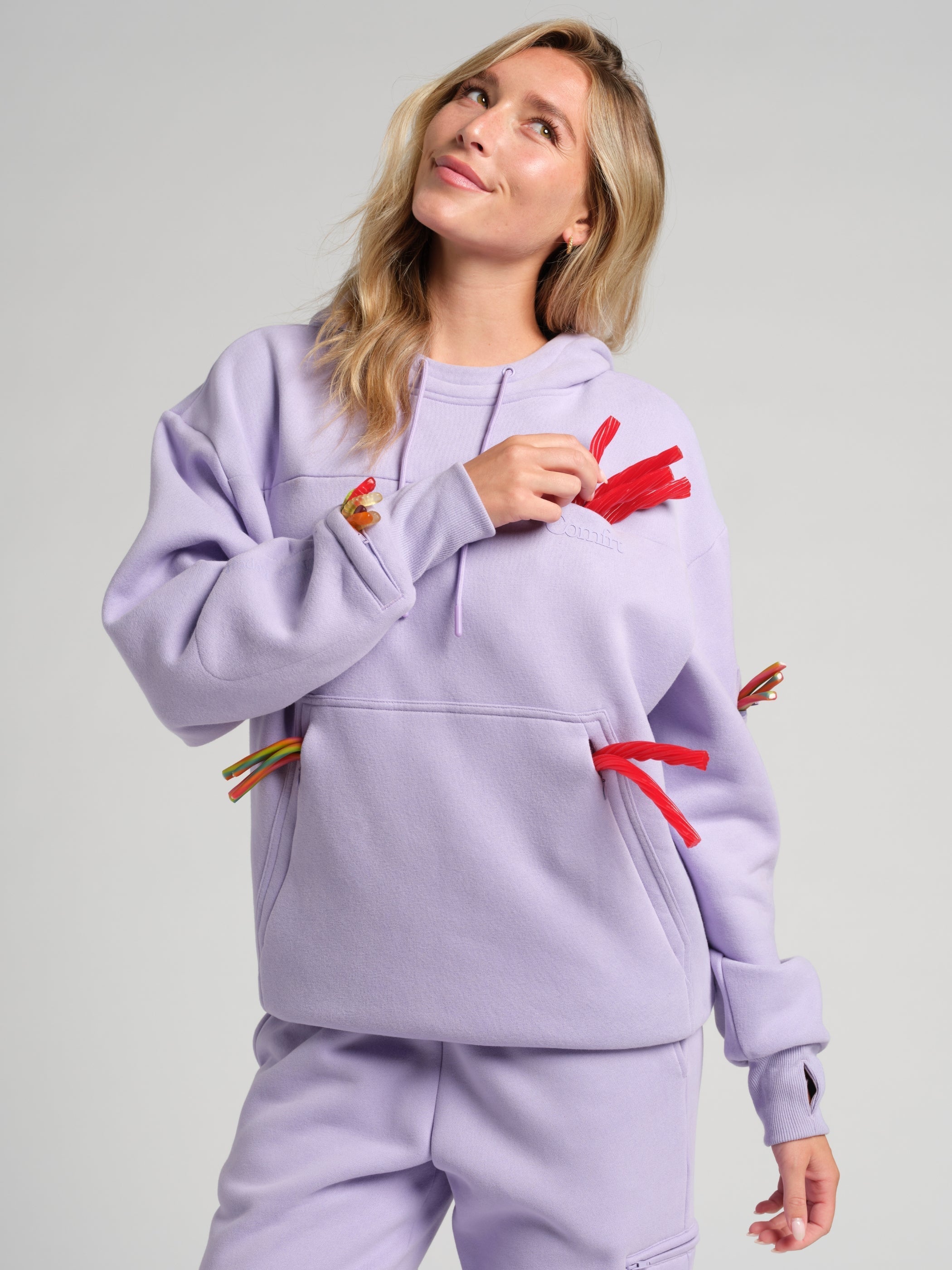 Comfrt Snak Hoodie Heavyweight Fleece Snack Pocket Design