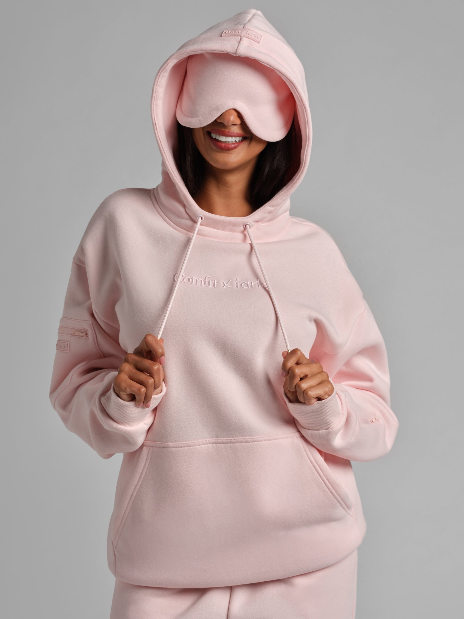 Comfrt x Tarte Airplane Mode Travel Hoodie