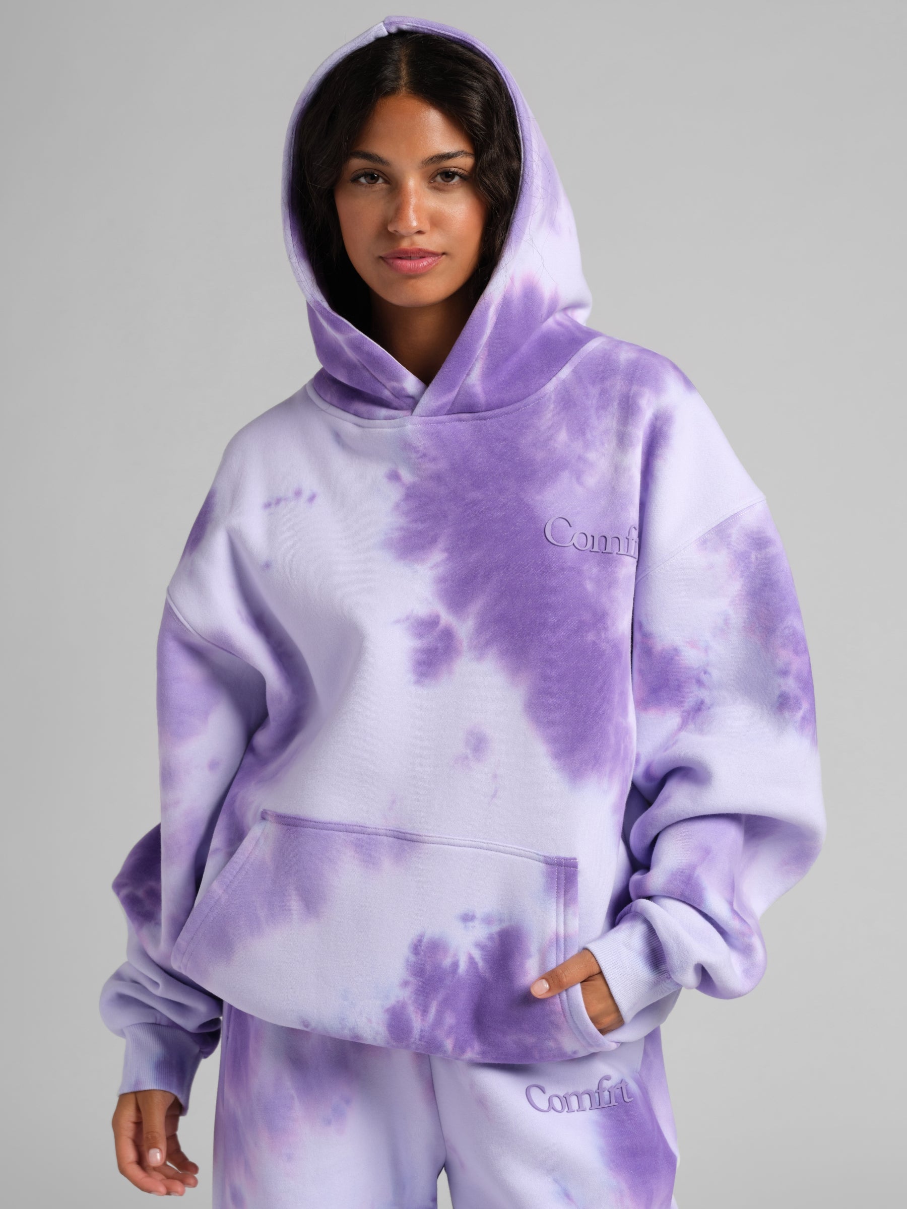 Minimalist Hoodie Oversized Soft Combed Cotton Blend