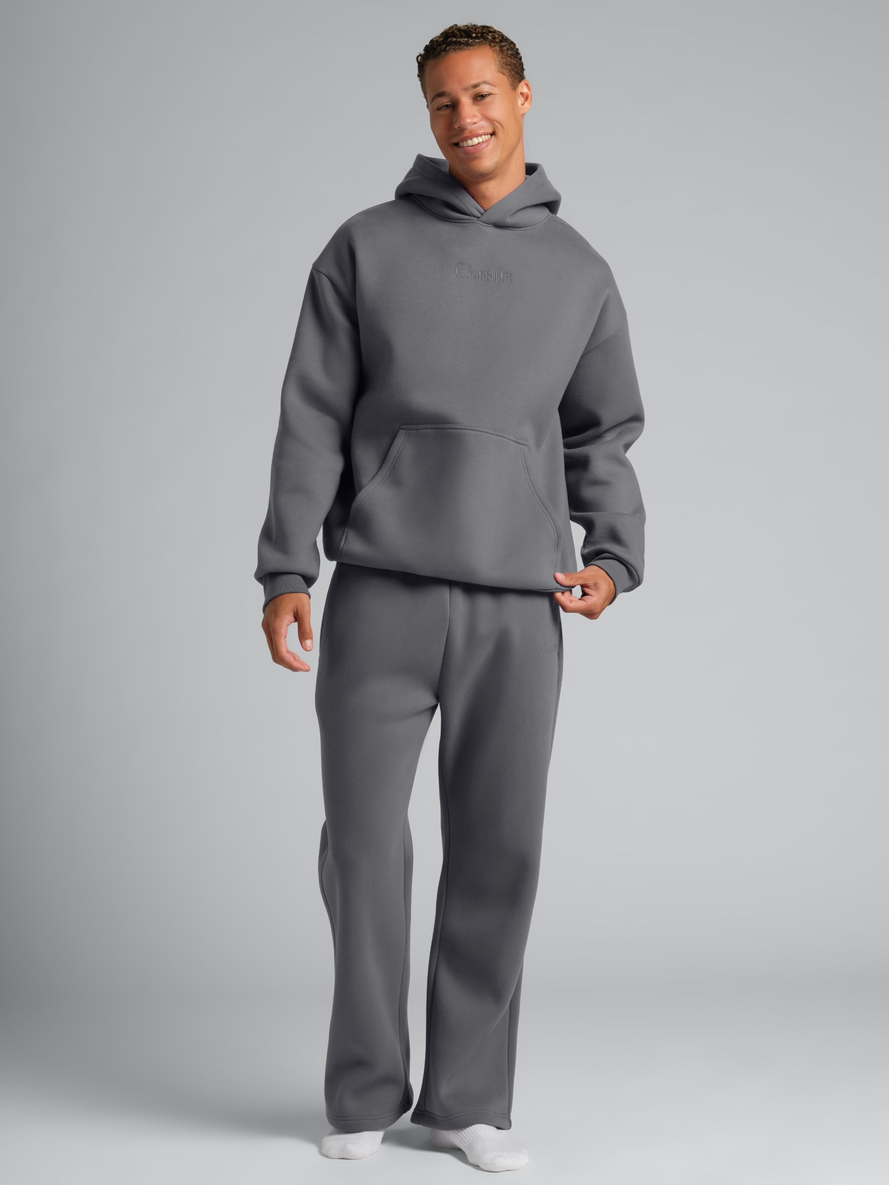 Signature Unisex Hoodie Soft CloudTouch Fabric Oversized Fit