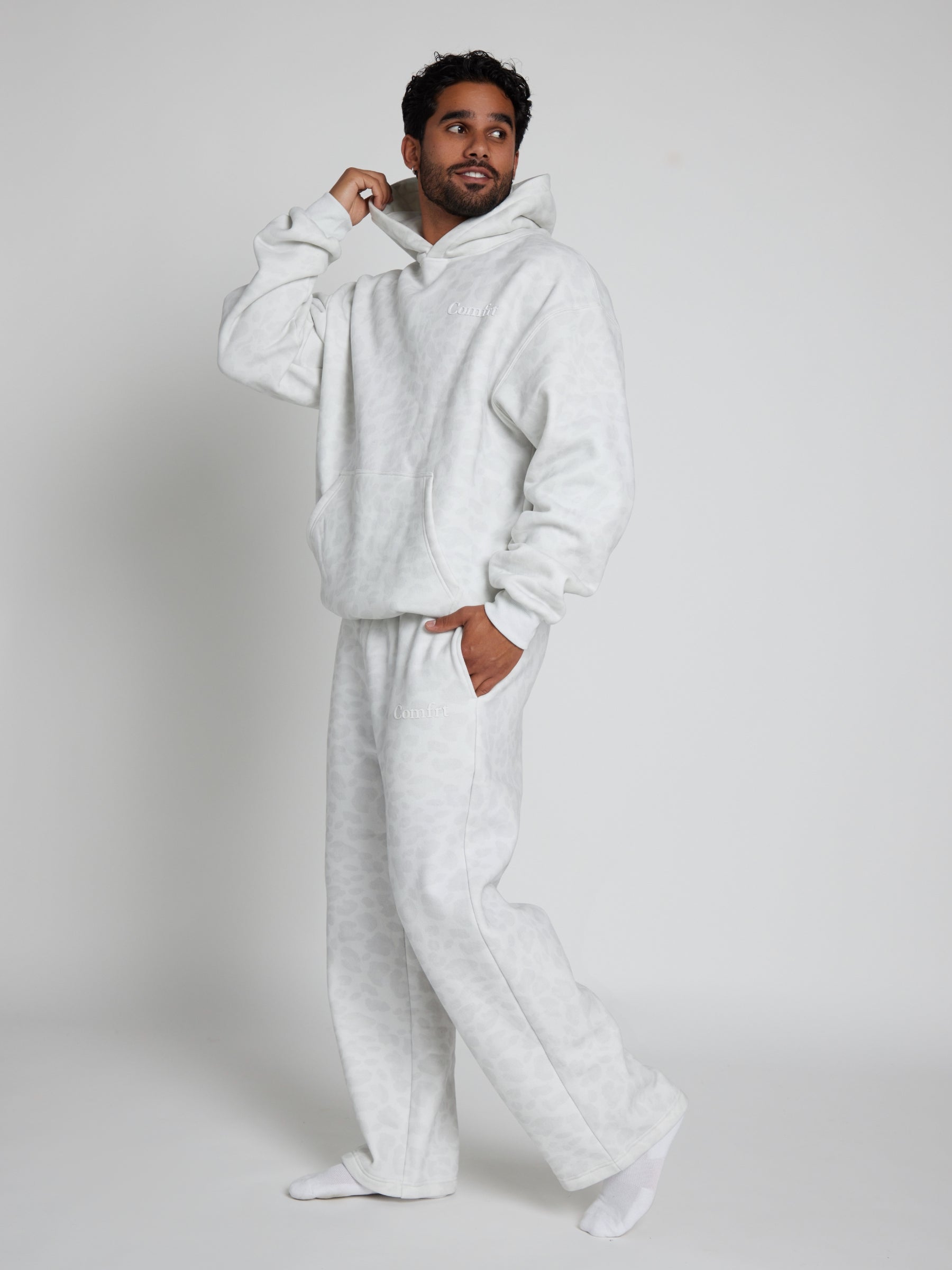 Minimalist Hoodie Oversized Soft Combed Cotton Blend
