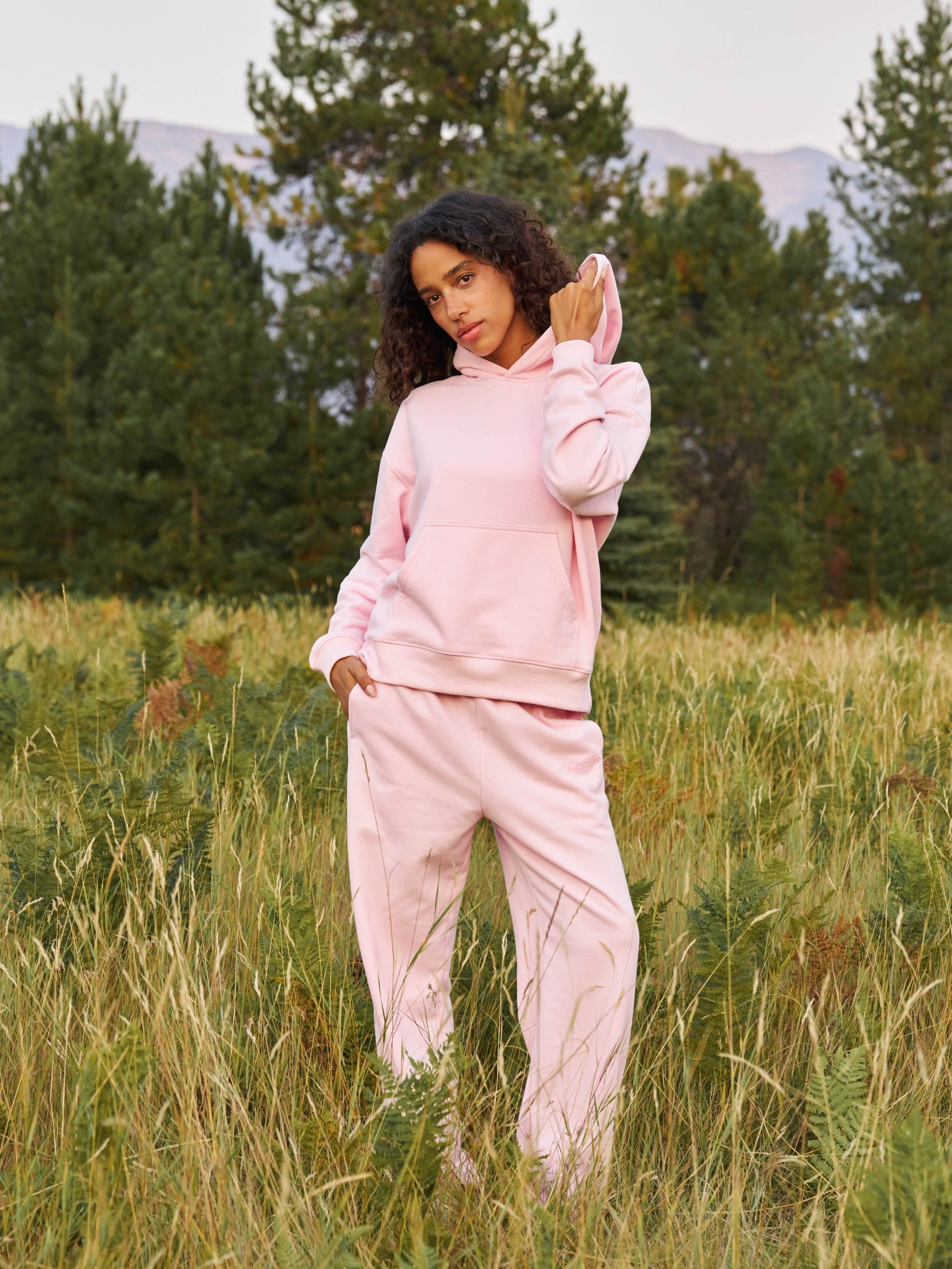 Comfrt Halo Lightweight Crop Hoodie Super Soft Cotton Blend