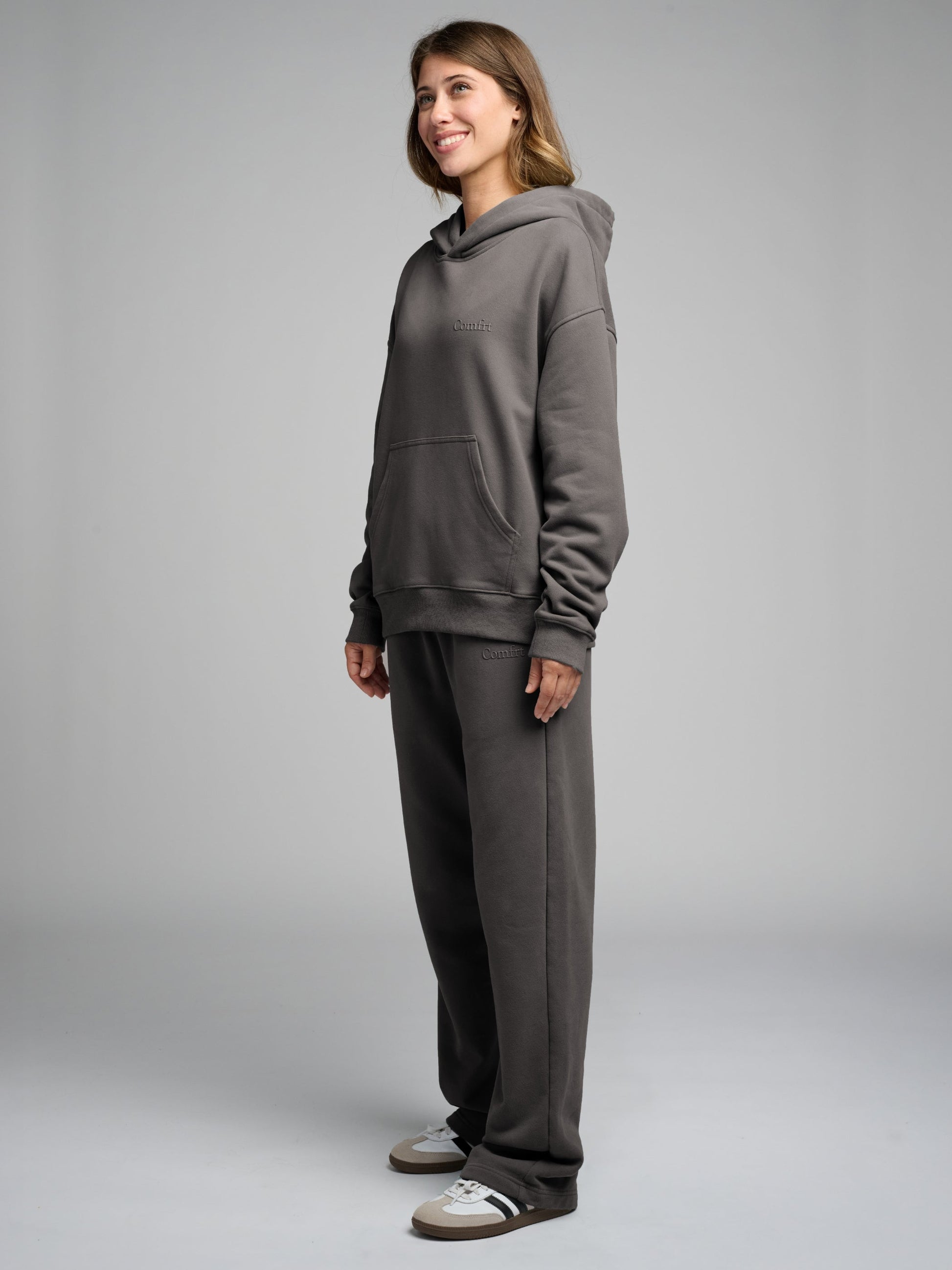 Comfrt Halo Lightweight Crop Hoodie Super Soft Cotton Blend