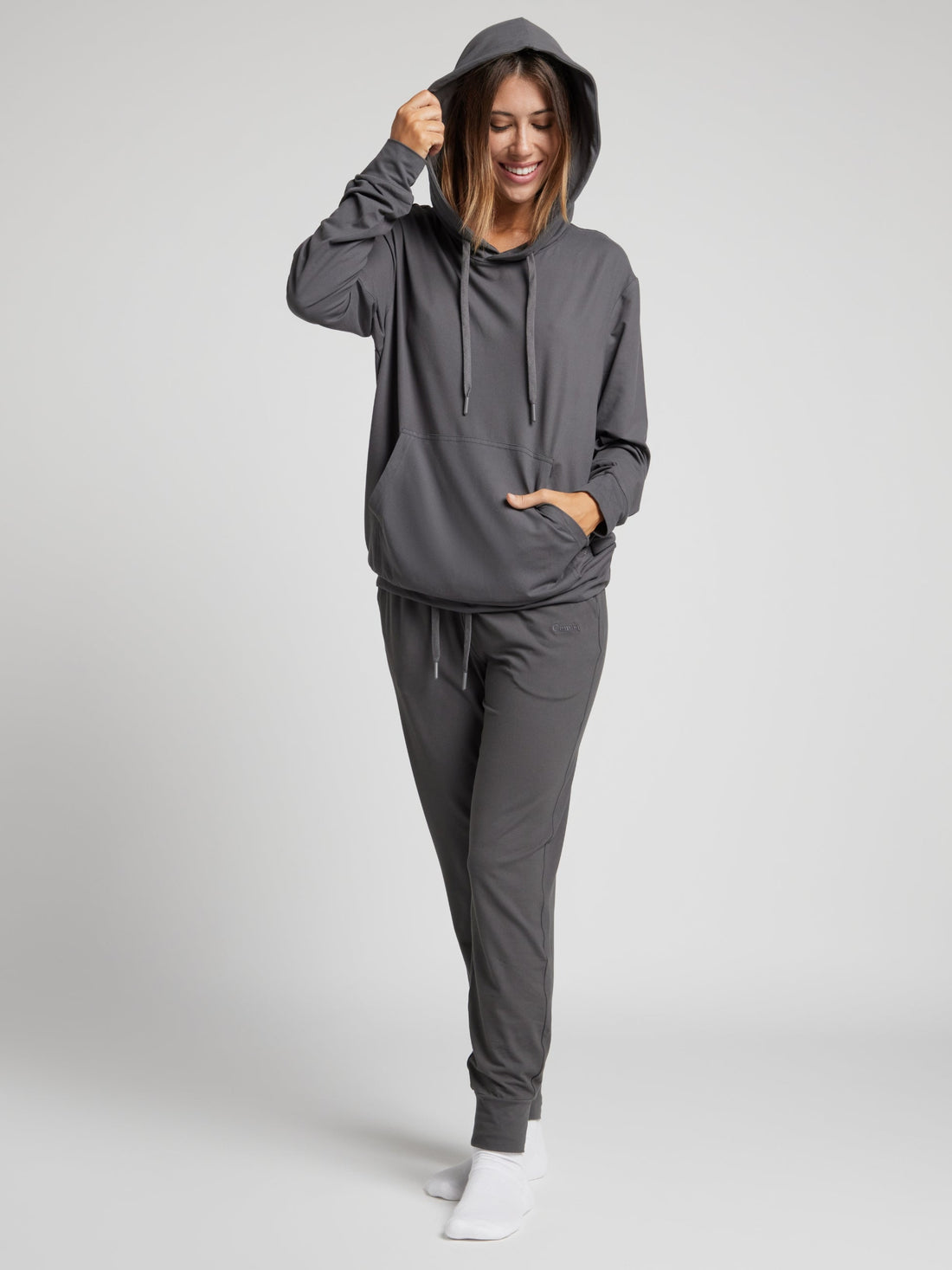 Comfrt AllDayJersey™ Hoodie Lightweight Brushed Jersey Soft Comfort