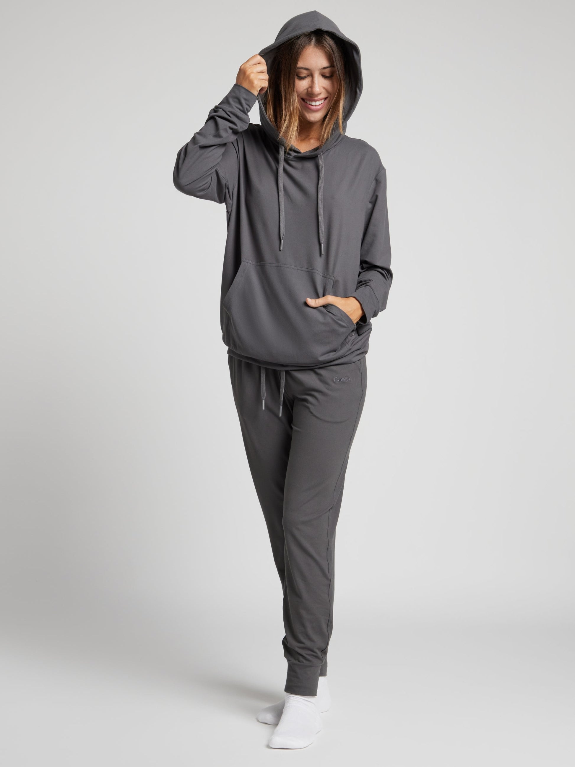 Comfrt AllDayJersey™ Hoodie Lightweight Brushed Jersey Soft Comfort