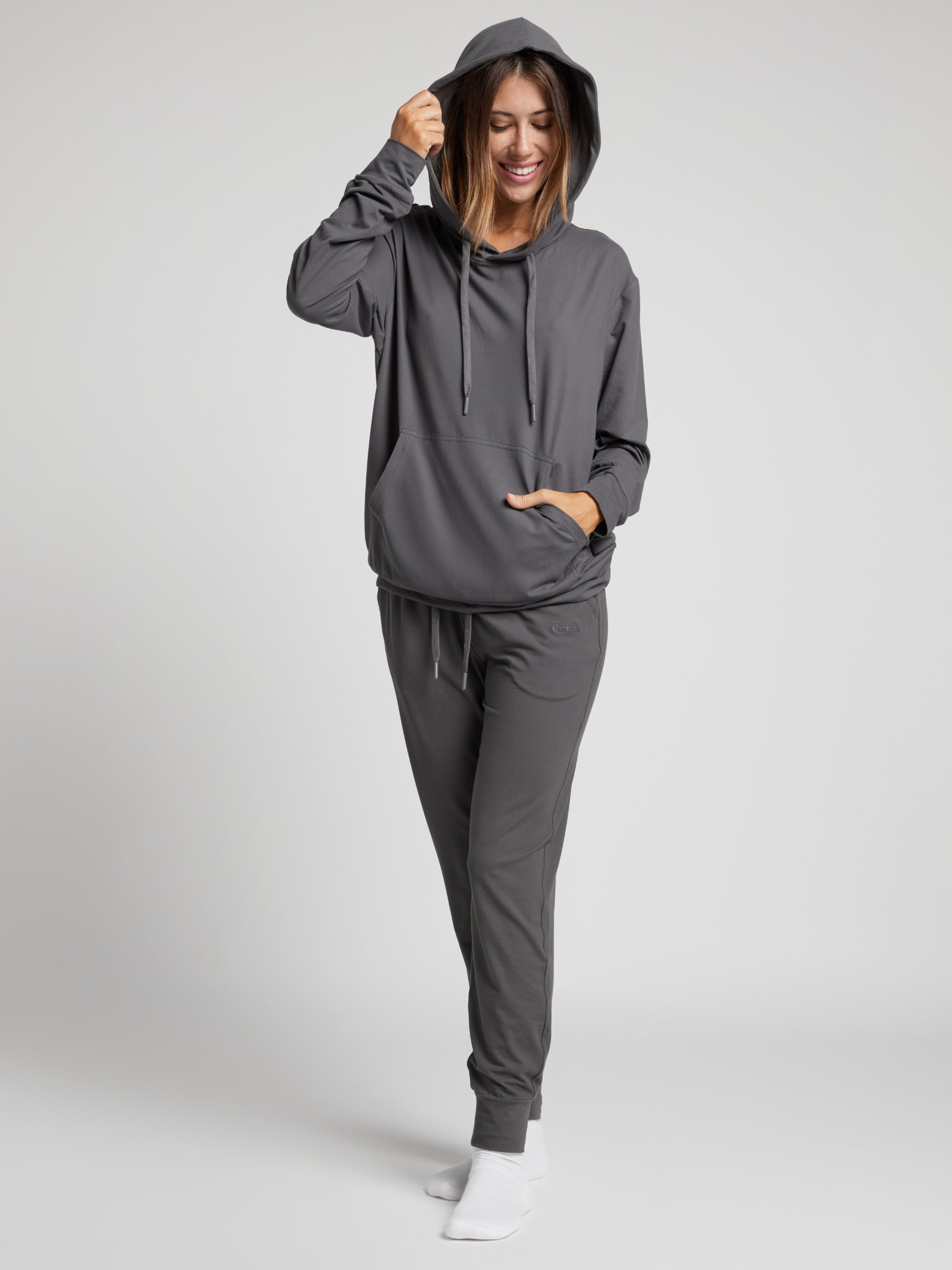 Comfrt AllDayJersey™ Hoodie Lightweight Brushed Jersey Soft Comfort