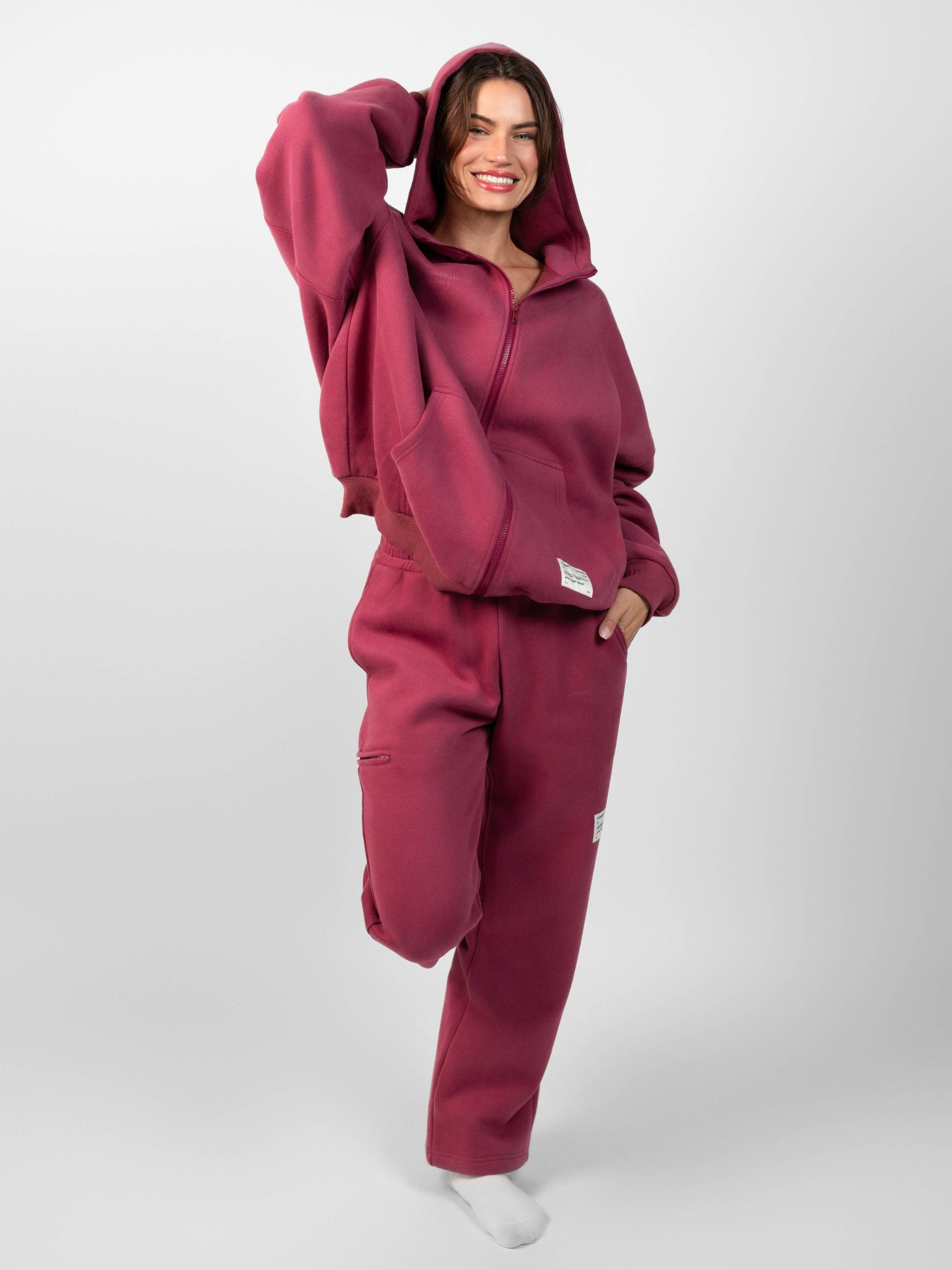 Comfrt Affirmation Zip Hoodie Super Soft Cotton