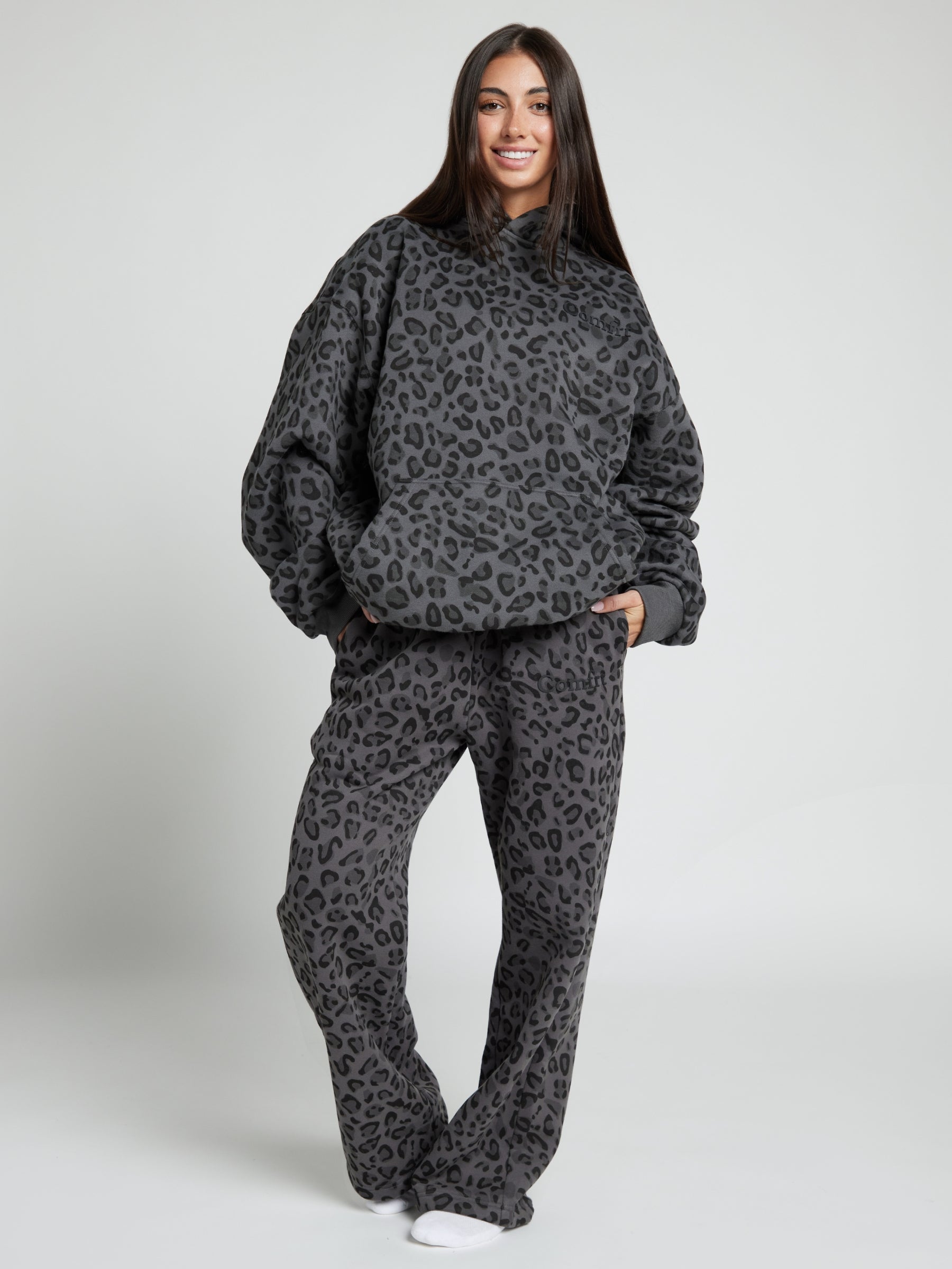 Minimalist Hoodie Oversized Soft Combed Cotton Blend