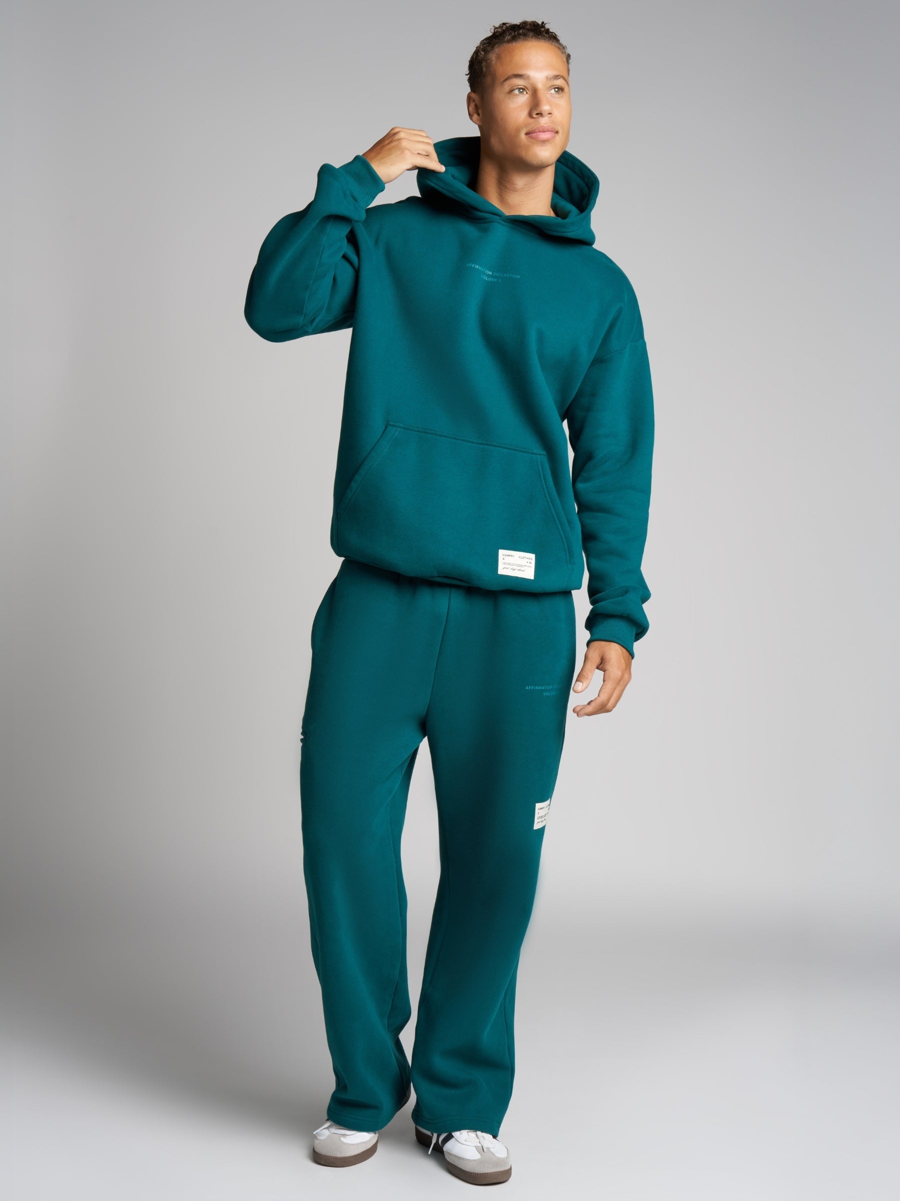 Comfrt Affirmation Hoodie Oversized Unisex Soft Cotton Blend