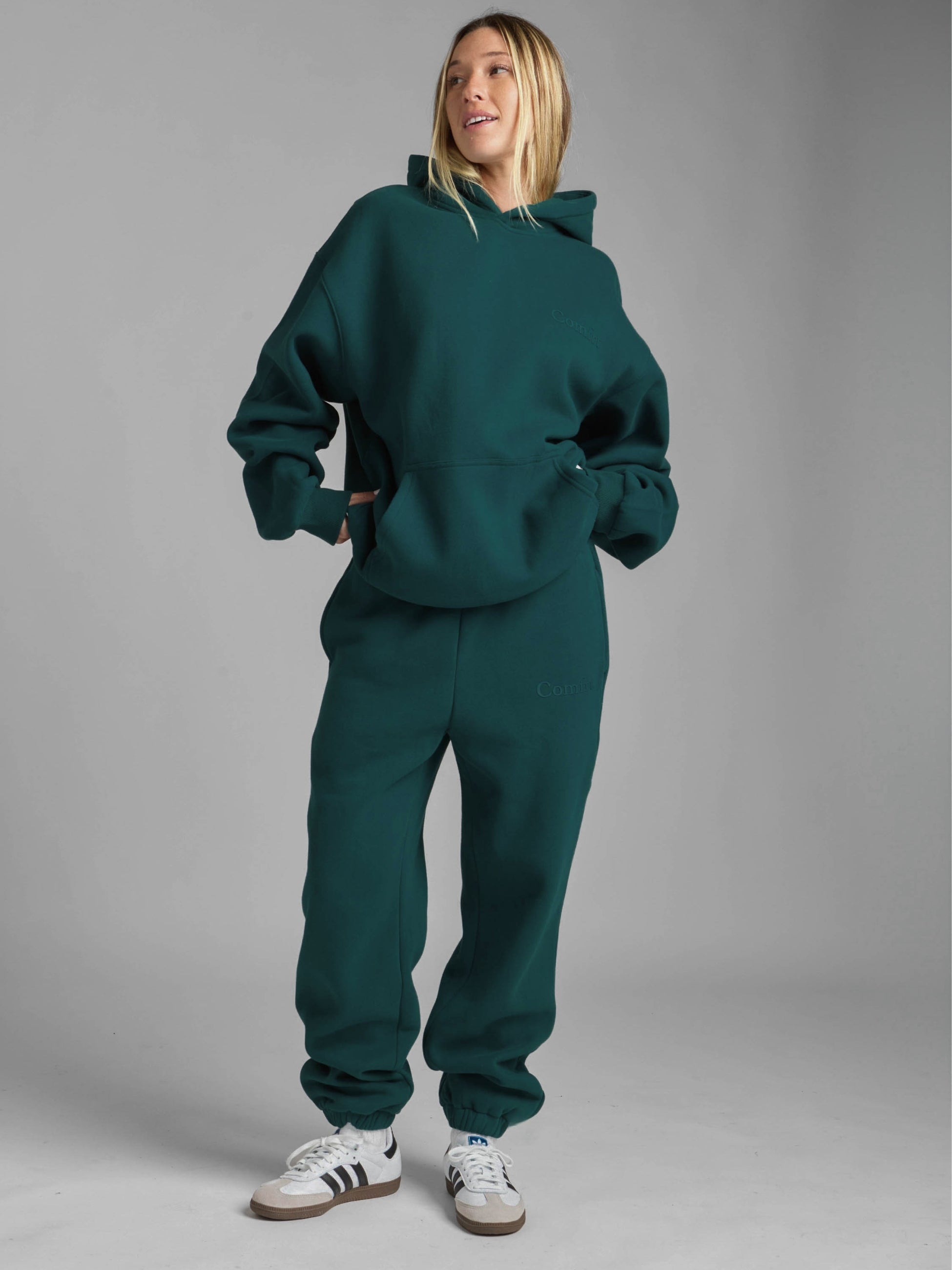 Minimalist Hoodie Oversized Soft Combed Cotton Blend