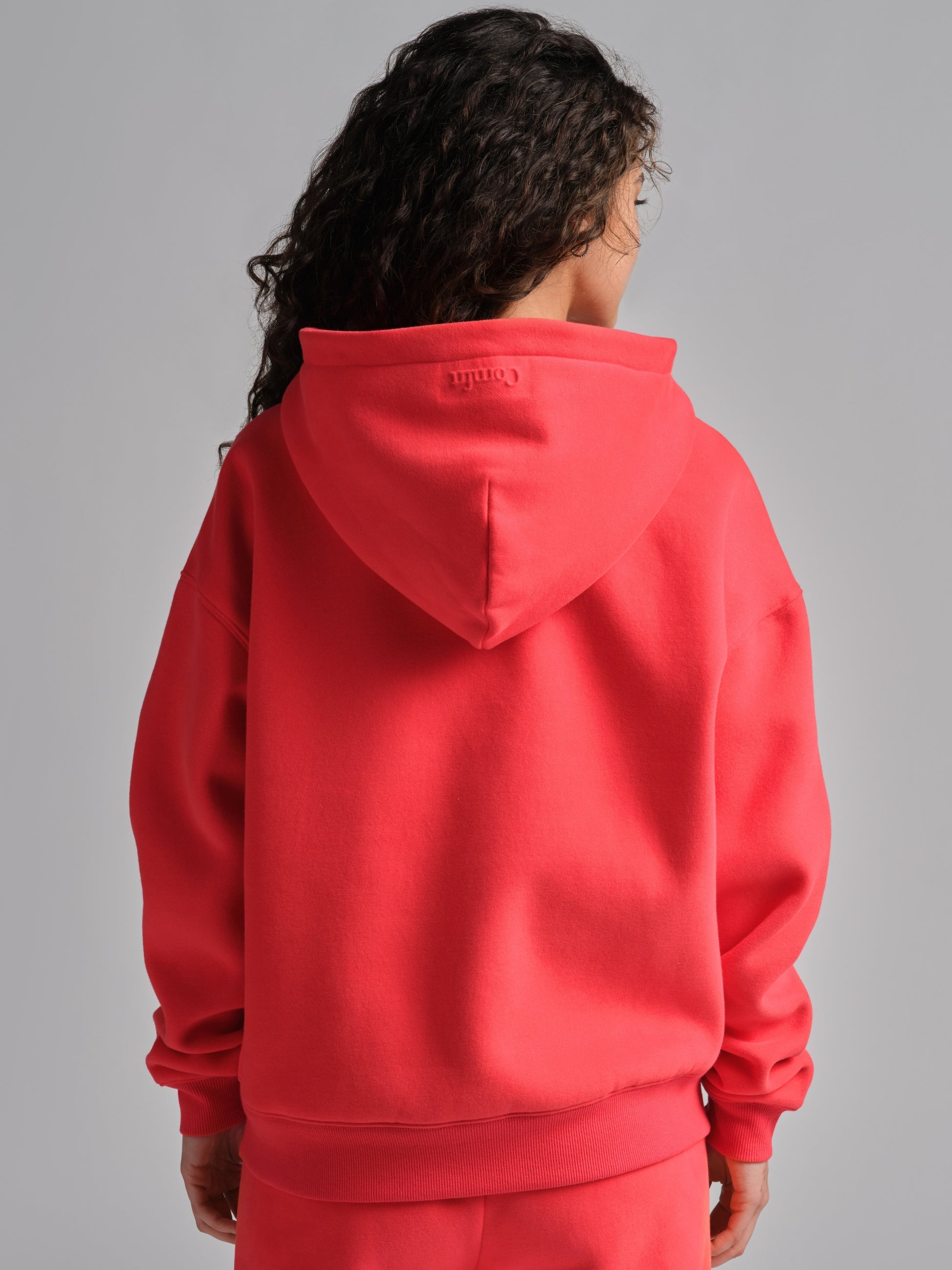 Comfrt Basic Crop Zip Hoodie with CloudTouch Fabric