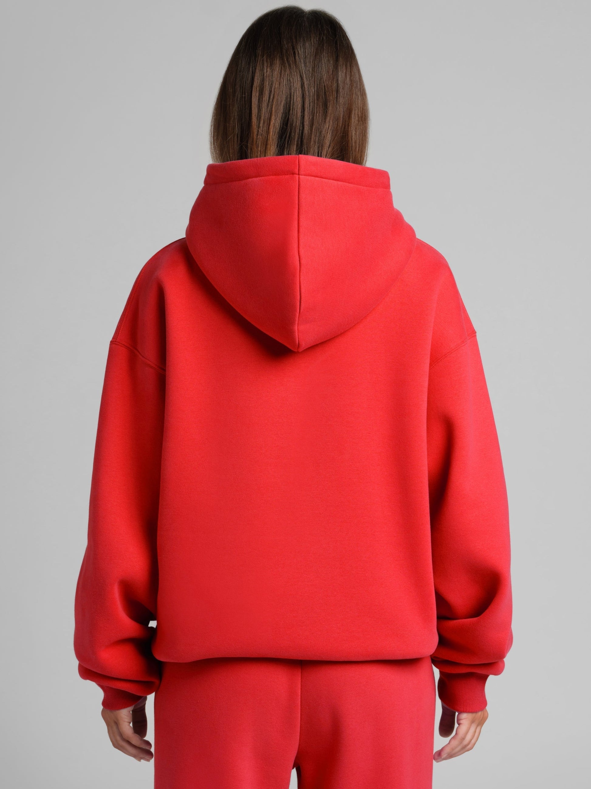 Minimalist Hoodie Oversized Soft Combed Cotton Blend