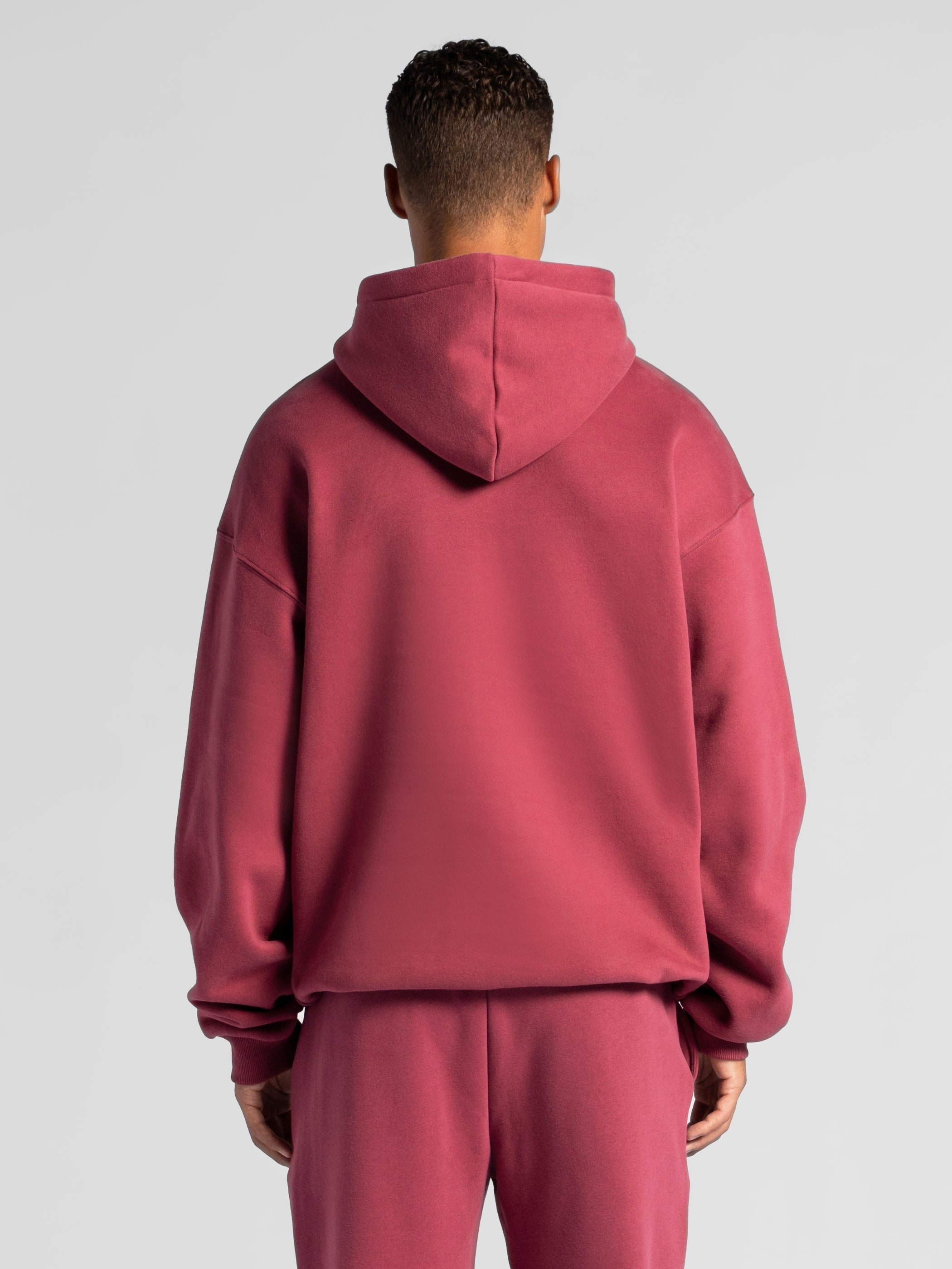 Minimalist Hoodie Oversized Soft Combed Cotton Blend