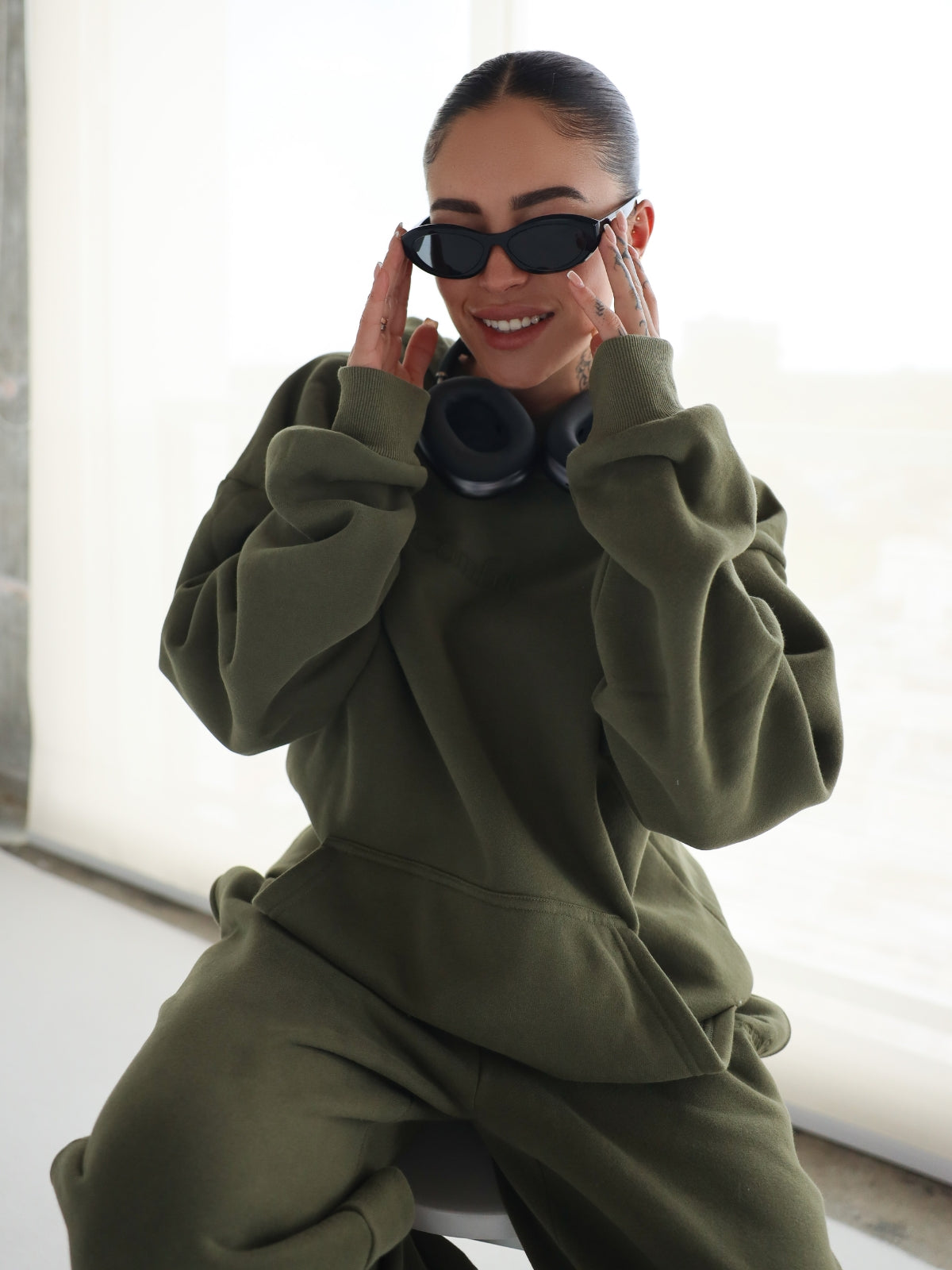 Signature Unisex Hoodie Soft CloudTouch Fabric Oversized Fit