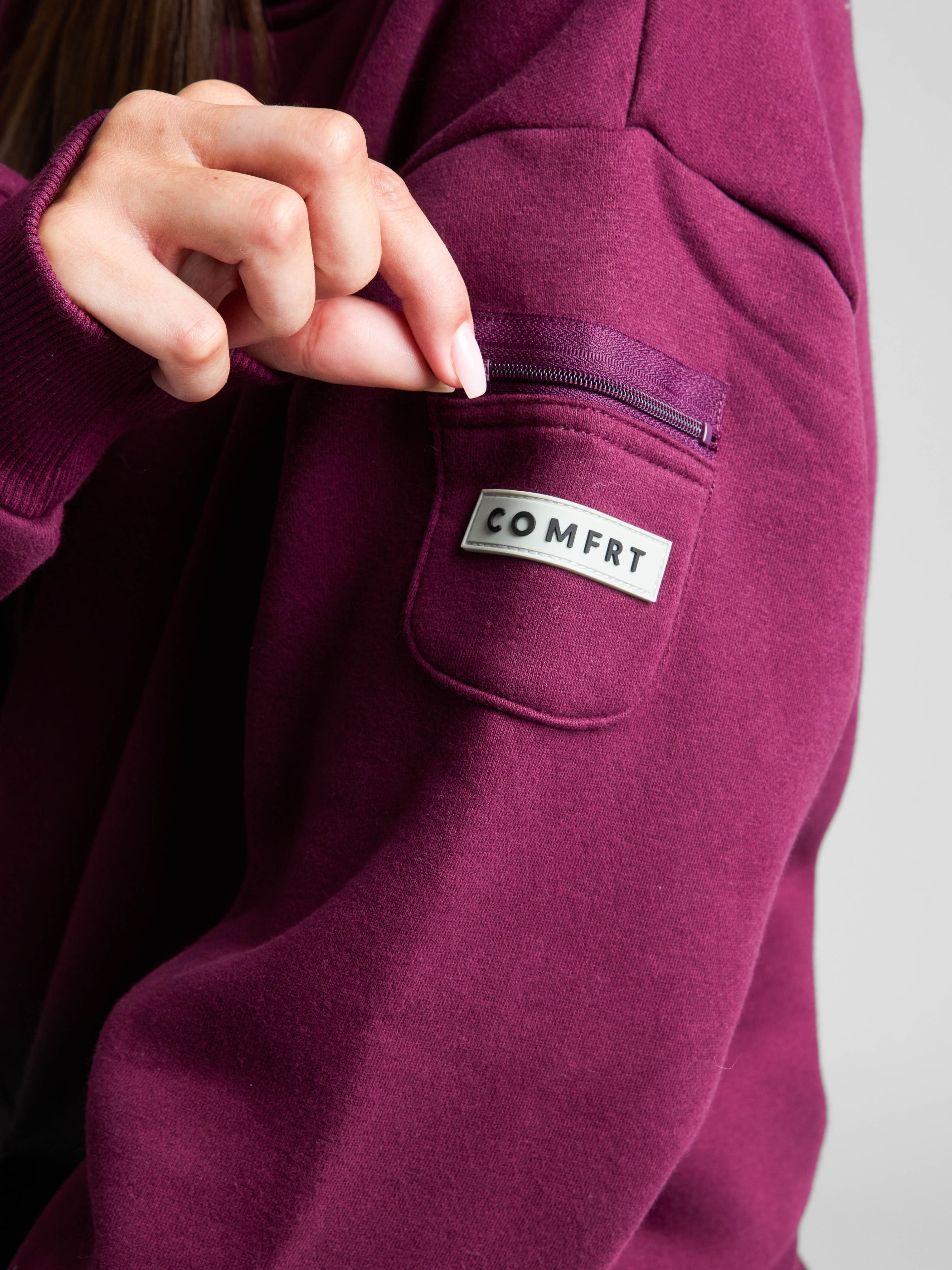 Comfrt Travel Essentials Hoodie Super Soft Cotton Blend Unisex