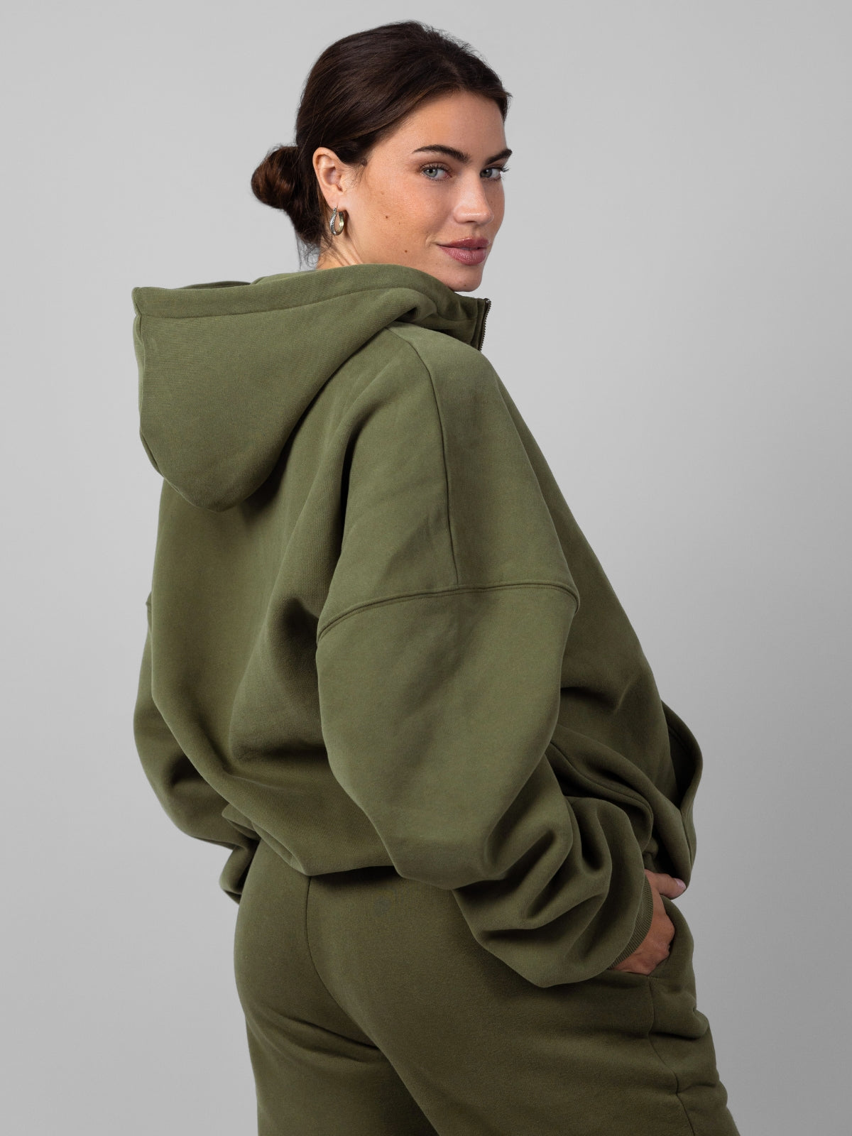 Comfrt Cloud Zip Hoodie Unisex Oversized Comfortable Relaxed