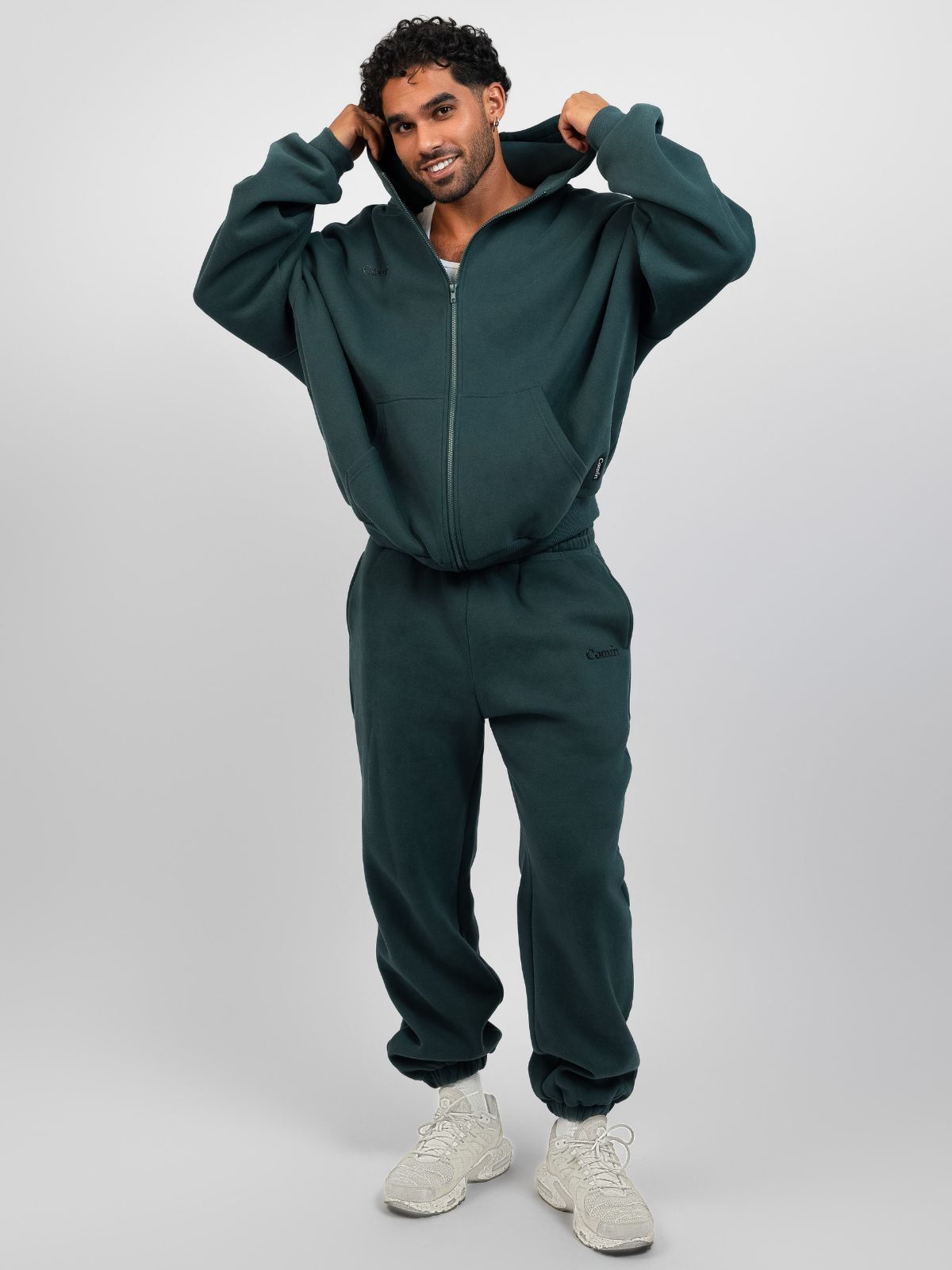 Comfrt Cloud Zip Hoodie Unisex Oversized Comfortable Relaxed