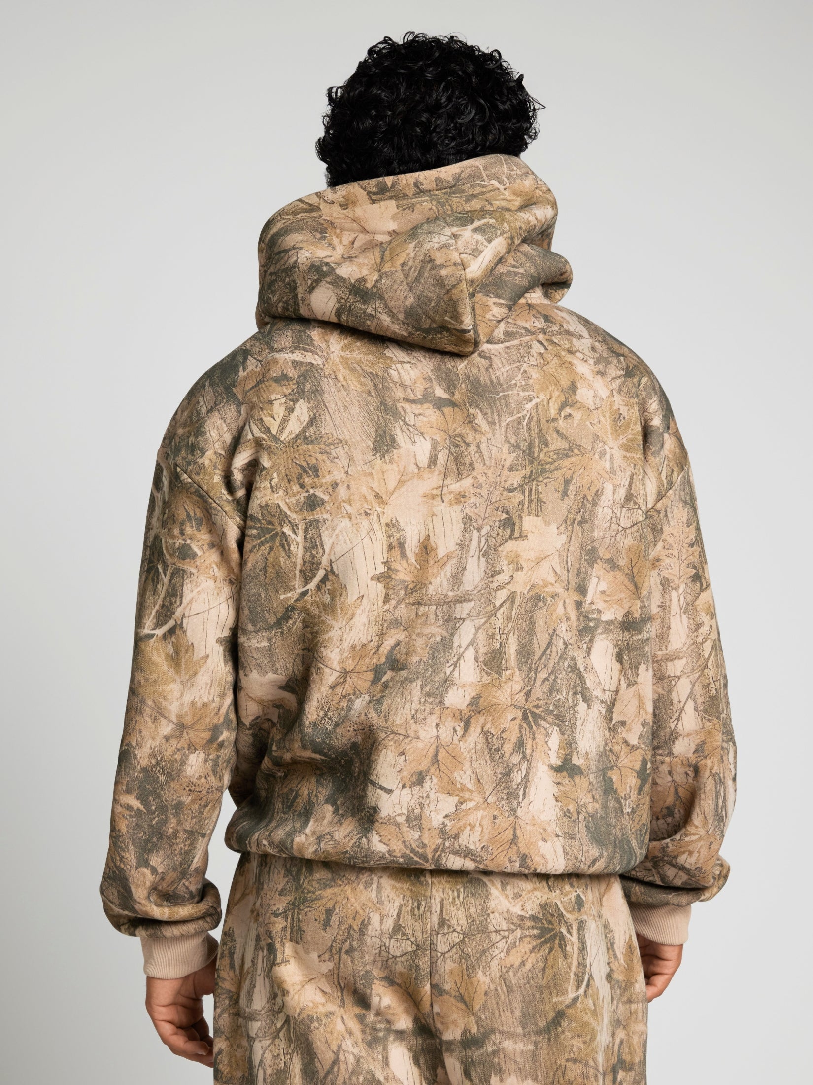 Comfrt Camo Hoodie Unisex Heavyweight Soft Oversized Fit