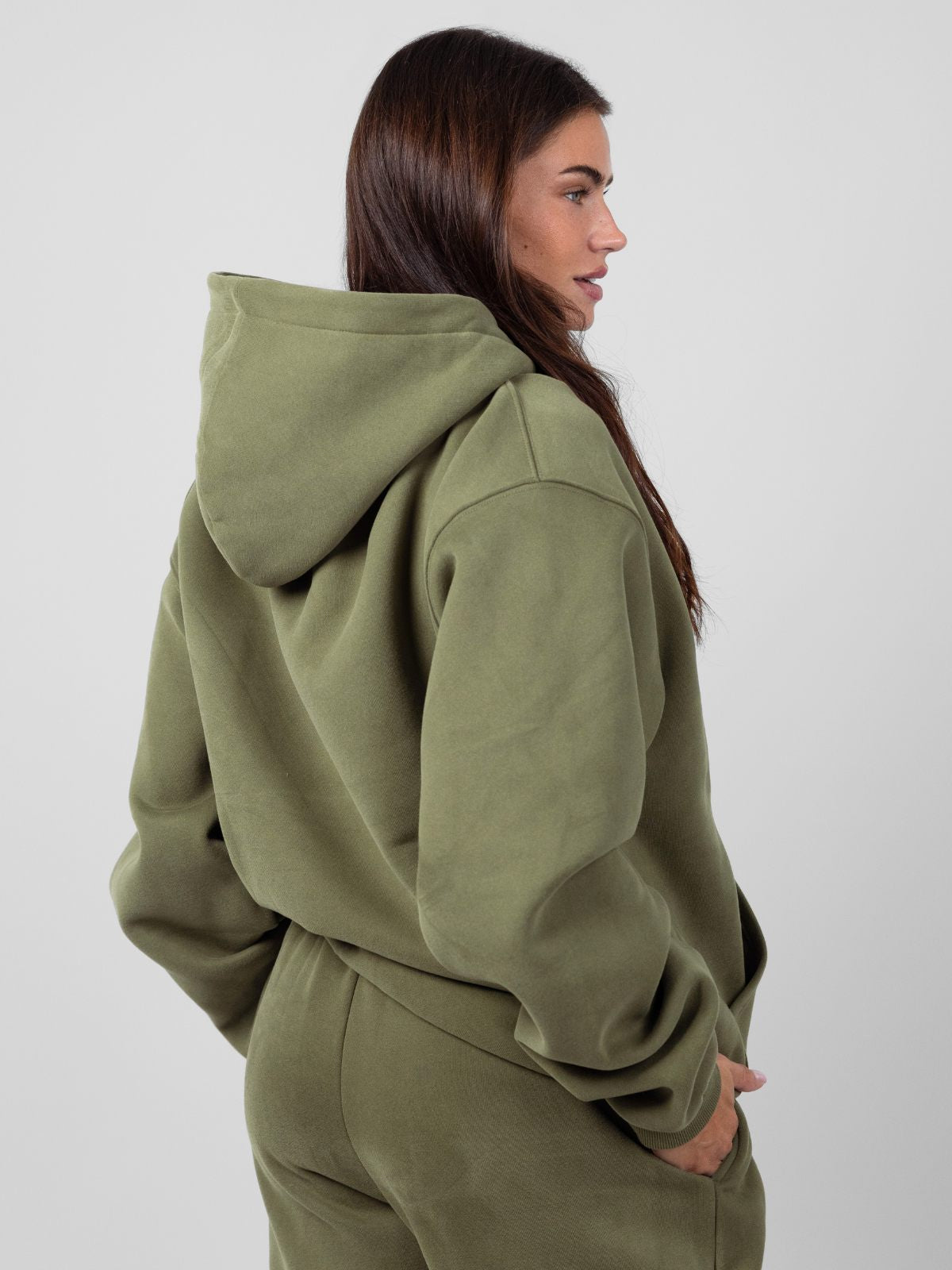 Minimalist Hoodie Oversized Soft Combed Cotton Blend