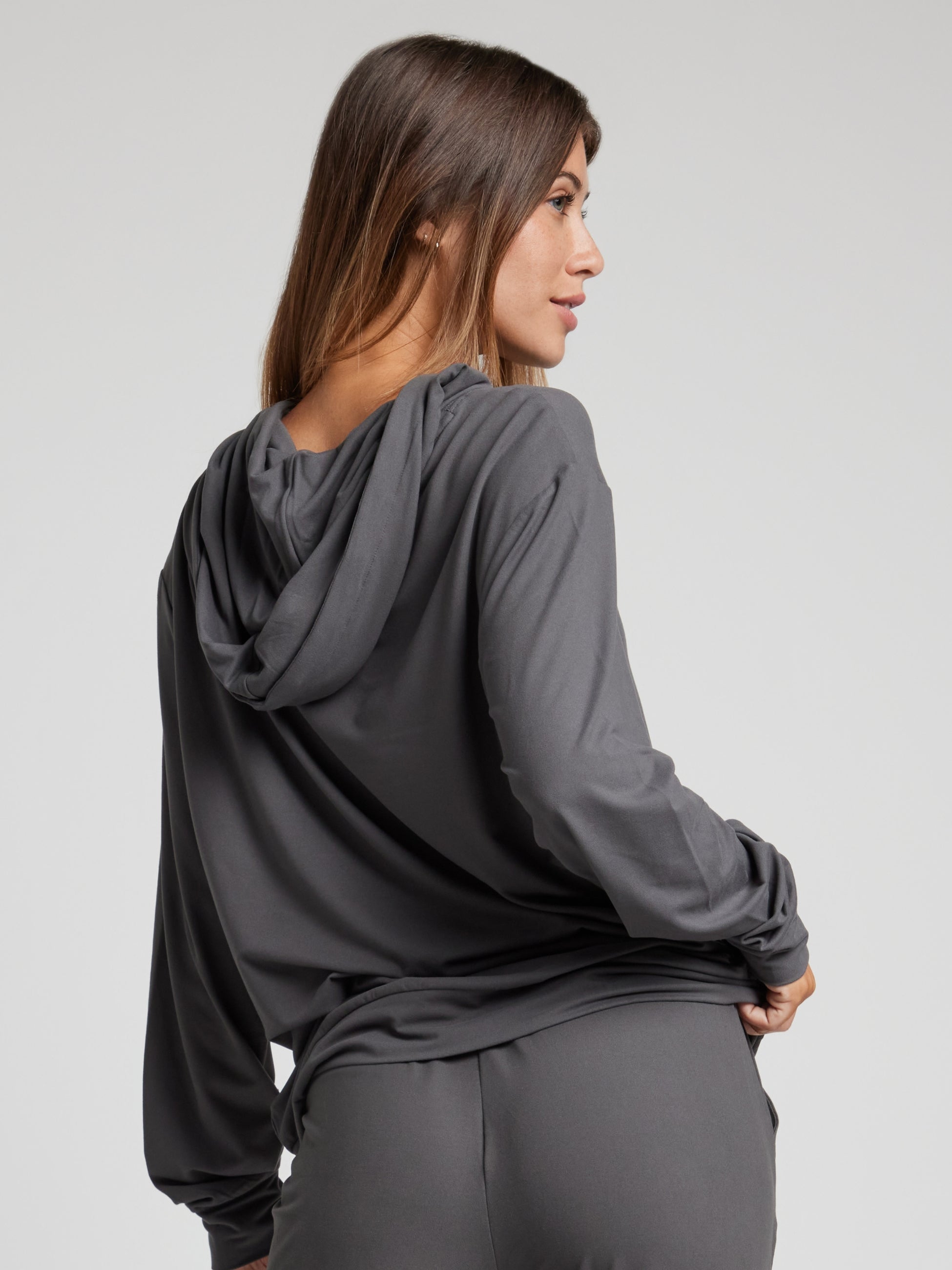 Comfrt AllDayJersey™ Hoodie Lightweight Brushed Jersey Soft Comfort