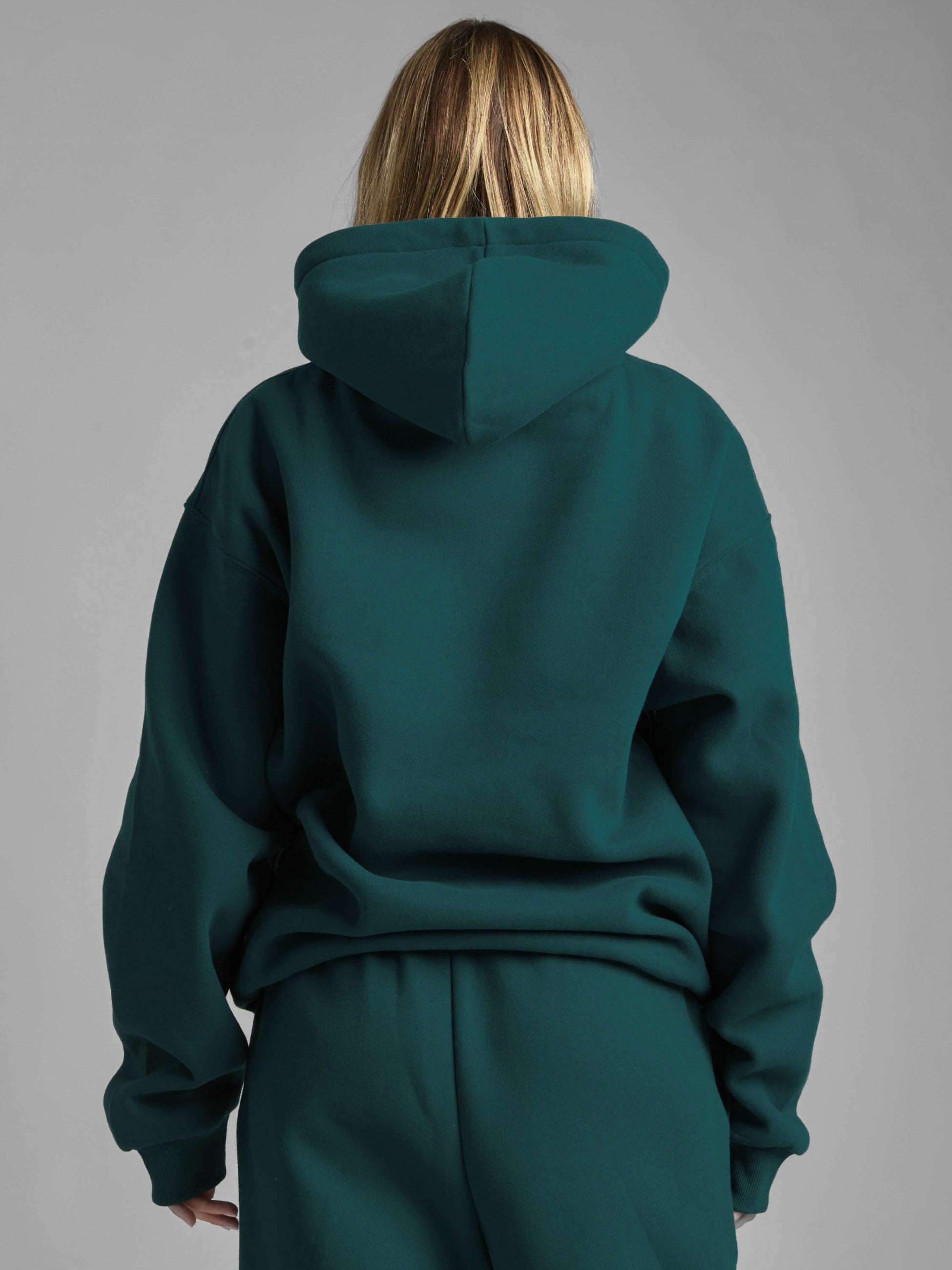 Minimalist Hoodie Oversized Soft Combed Cotton Blend
