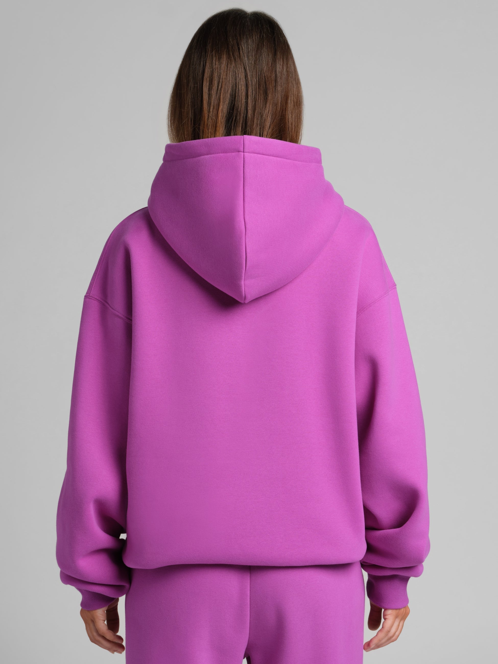 Minimalist Hoodie Oversized Soft Combed Cotton Blend