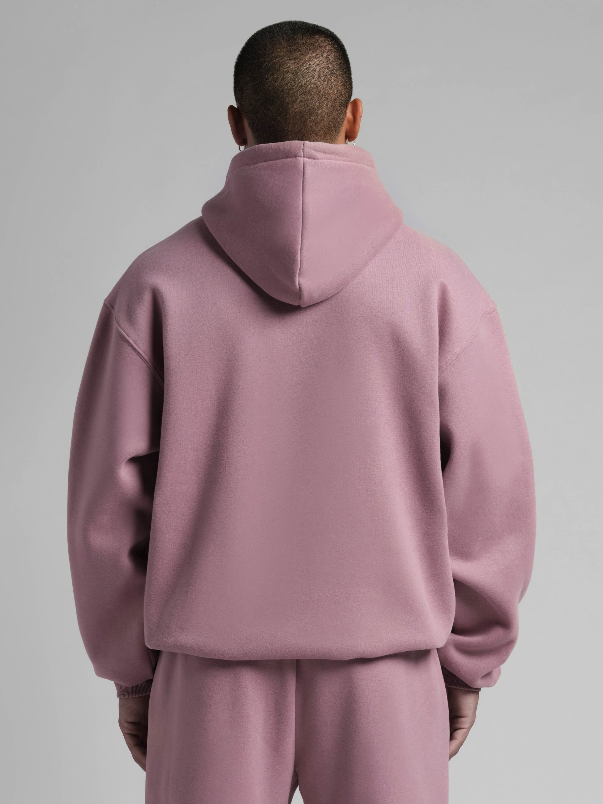 Minimalist Hoodie Oversized Soft Combed Cotton Blend