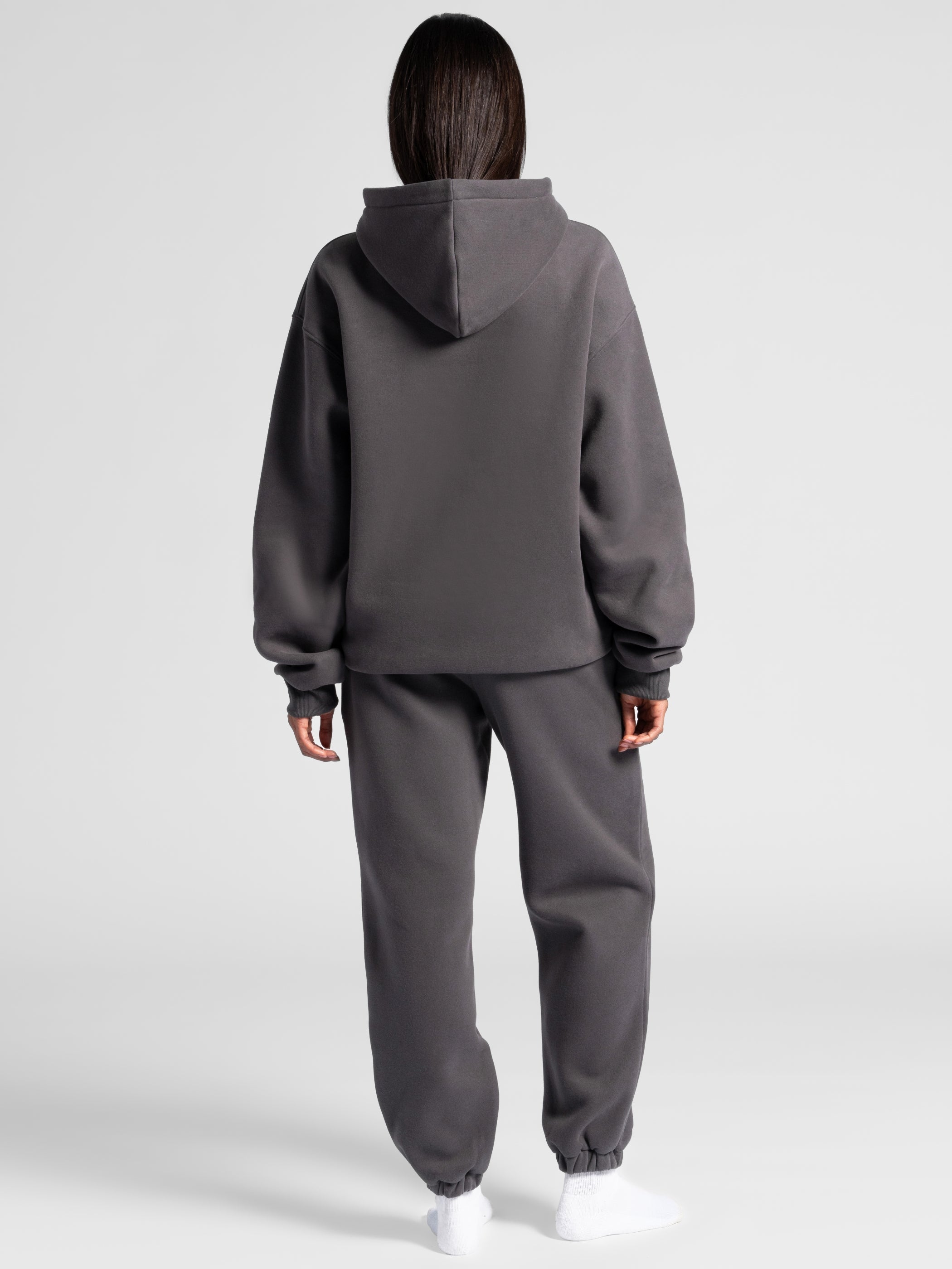 Minimalist Hoodie Oversized Soft Combed Cotton Blend