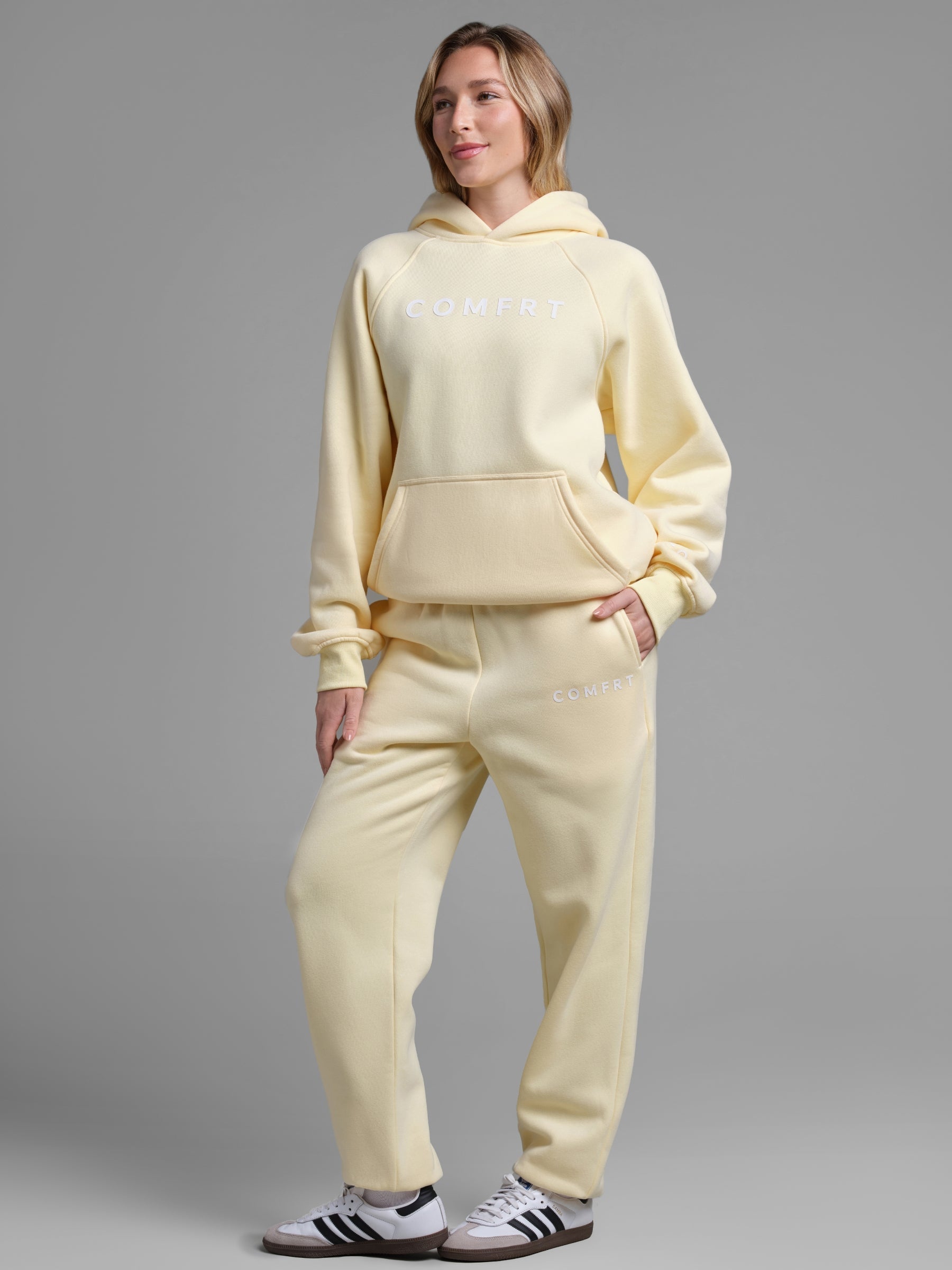 Comfrt Tranquil Hoodie Weighted Oversized Unisex Comfort