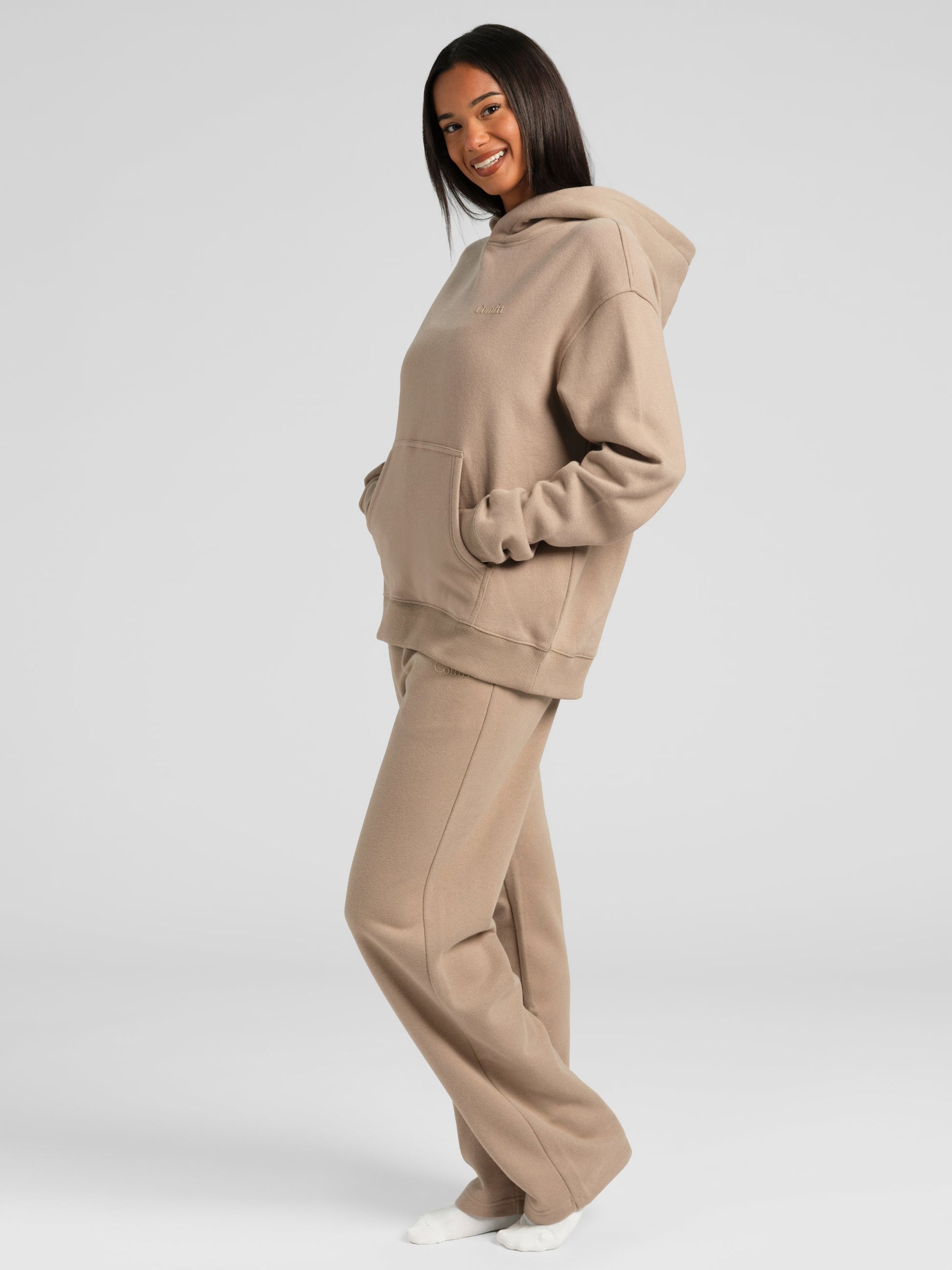 Comfrt Halo Lightweight Crop Hoodie Super Soft Cotton Blend