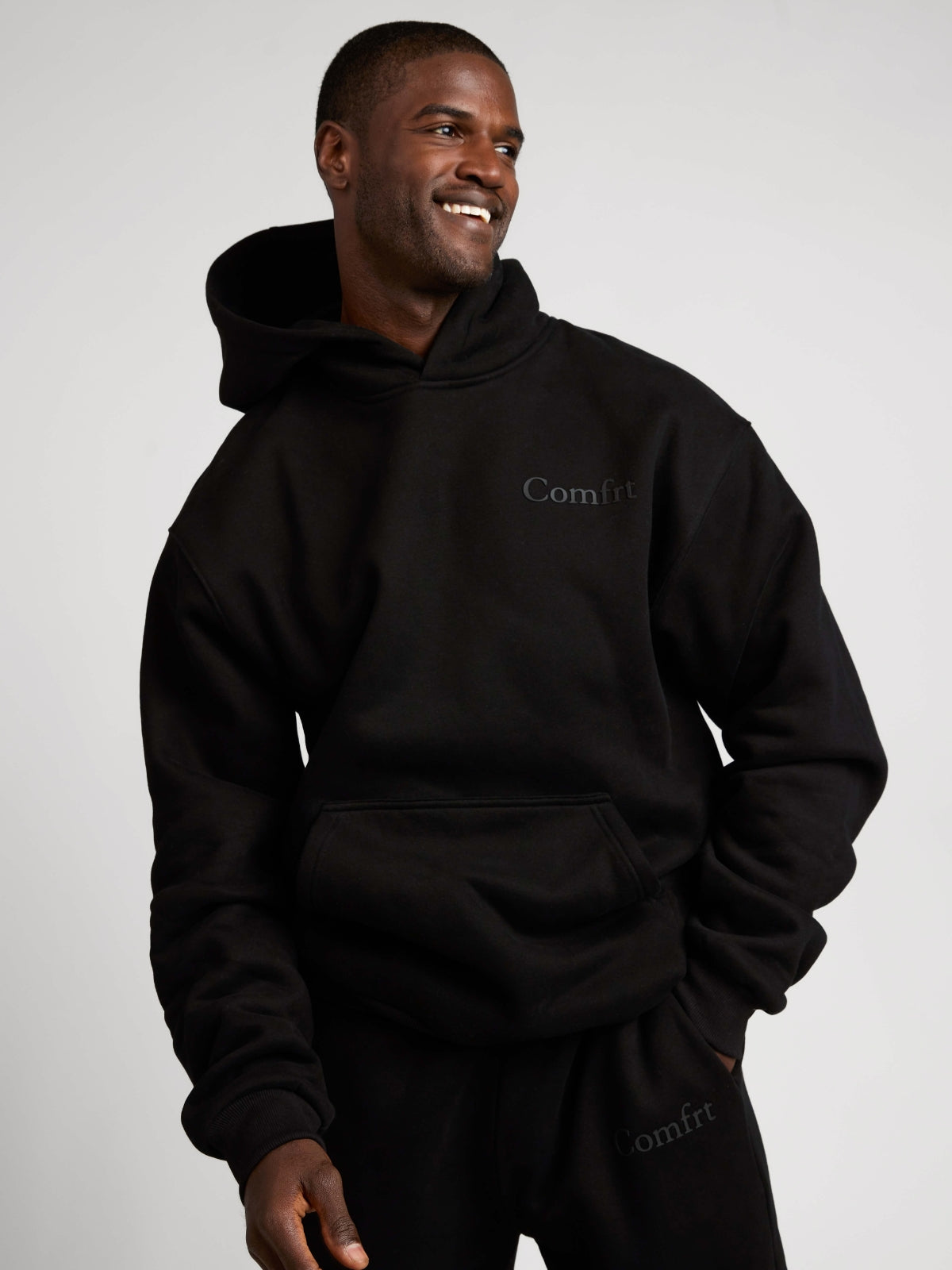 Minimalist Hoodie Oversized Soft Combed Cotton Blend