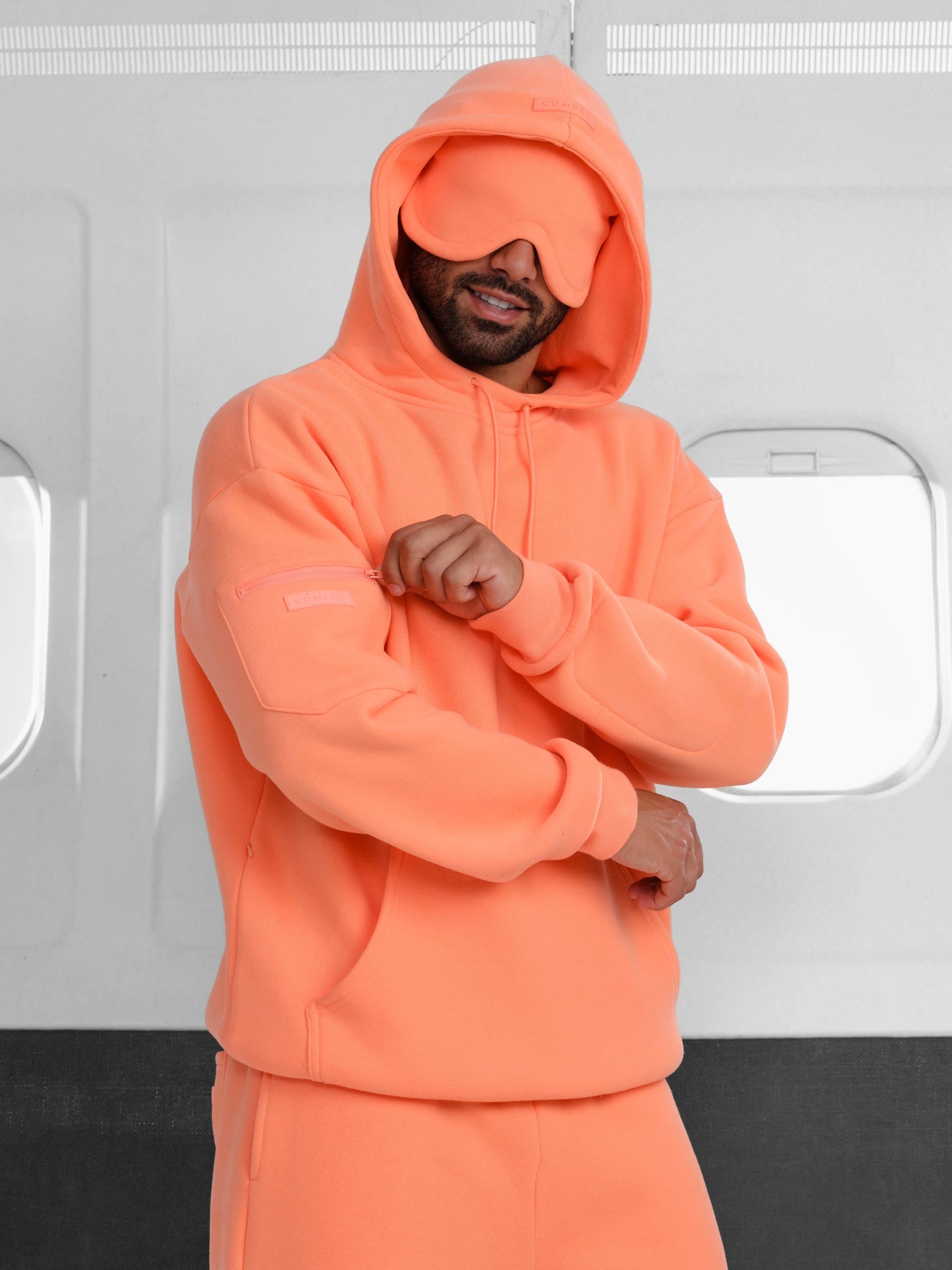 Comfrt Airplane Mode Travel Hoodie Unisex Multiple Colors