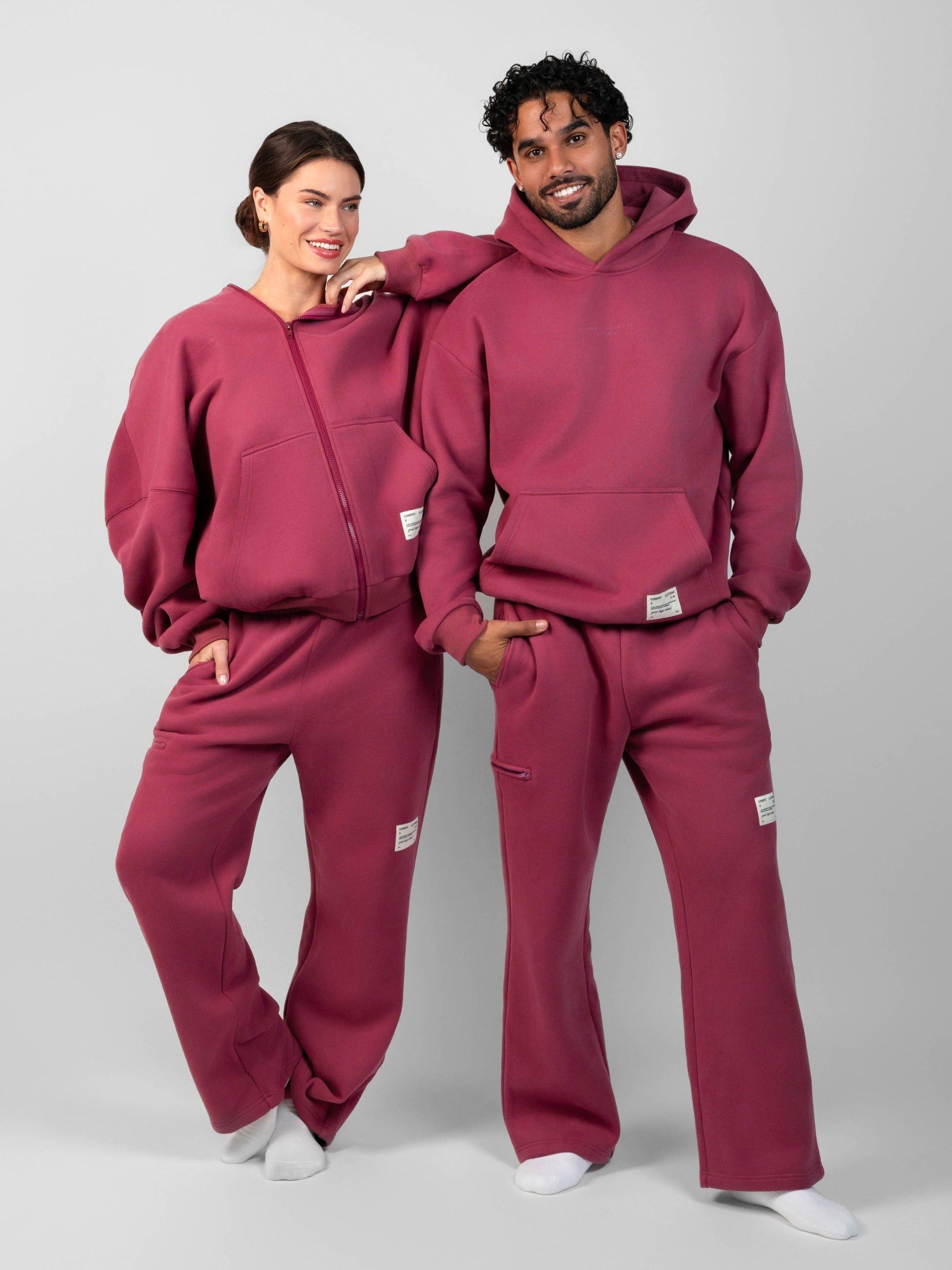 Comfrt Affirmation Zip Hoodie Super Soft Cotton