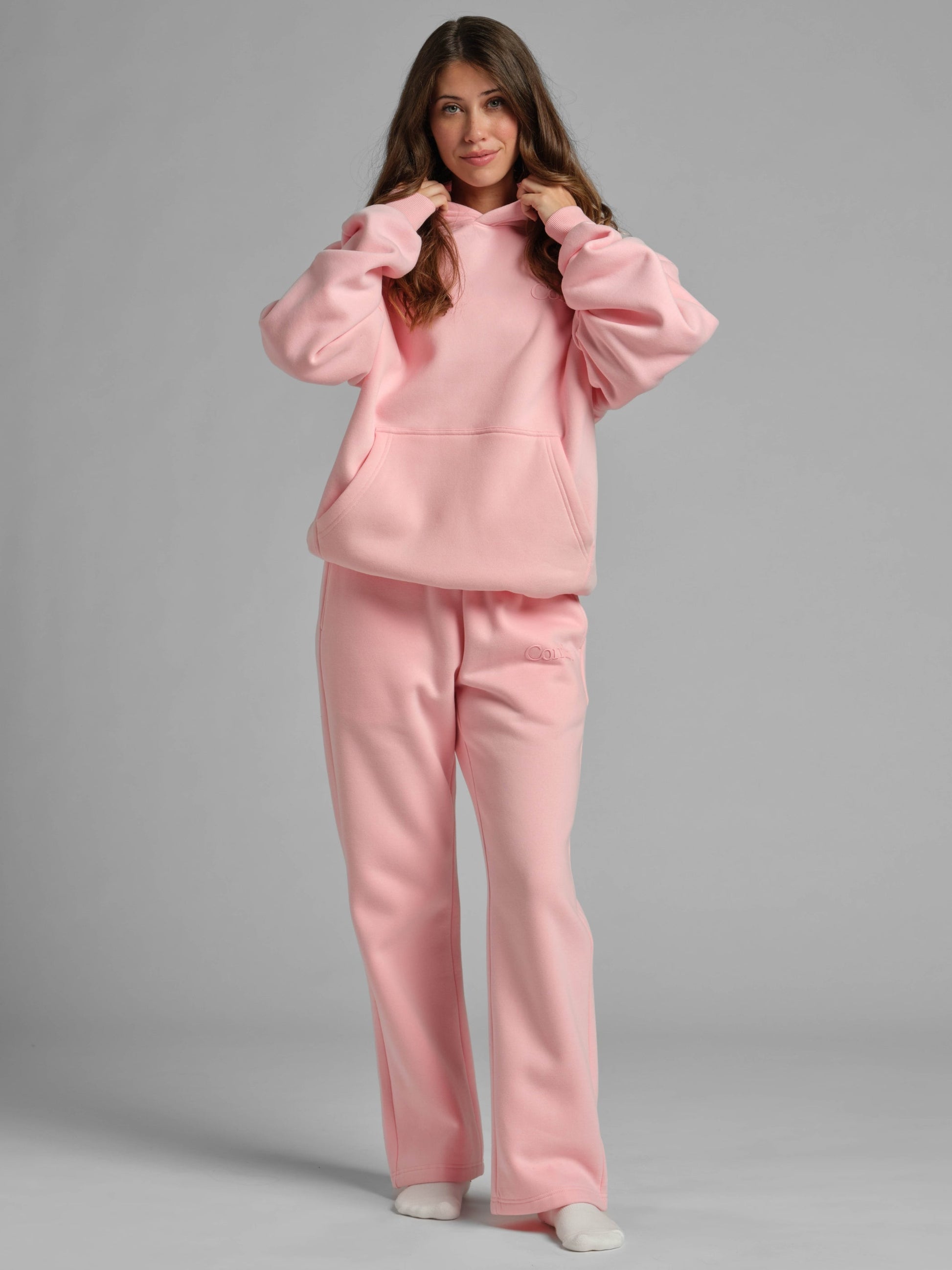 Minimalist Hoodie Oversized Soft Combed Cotton Blend