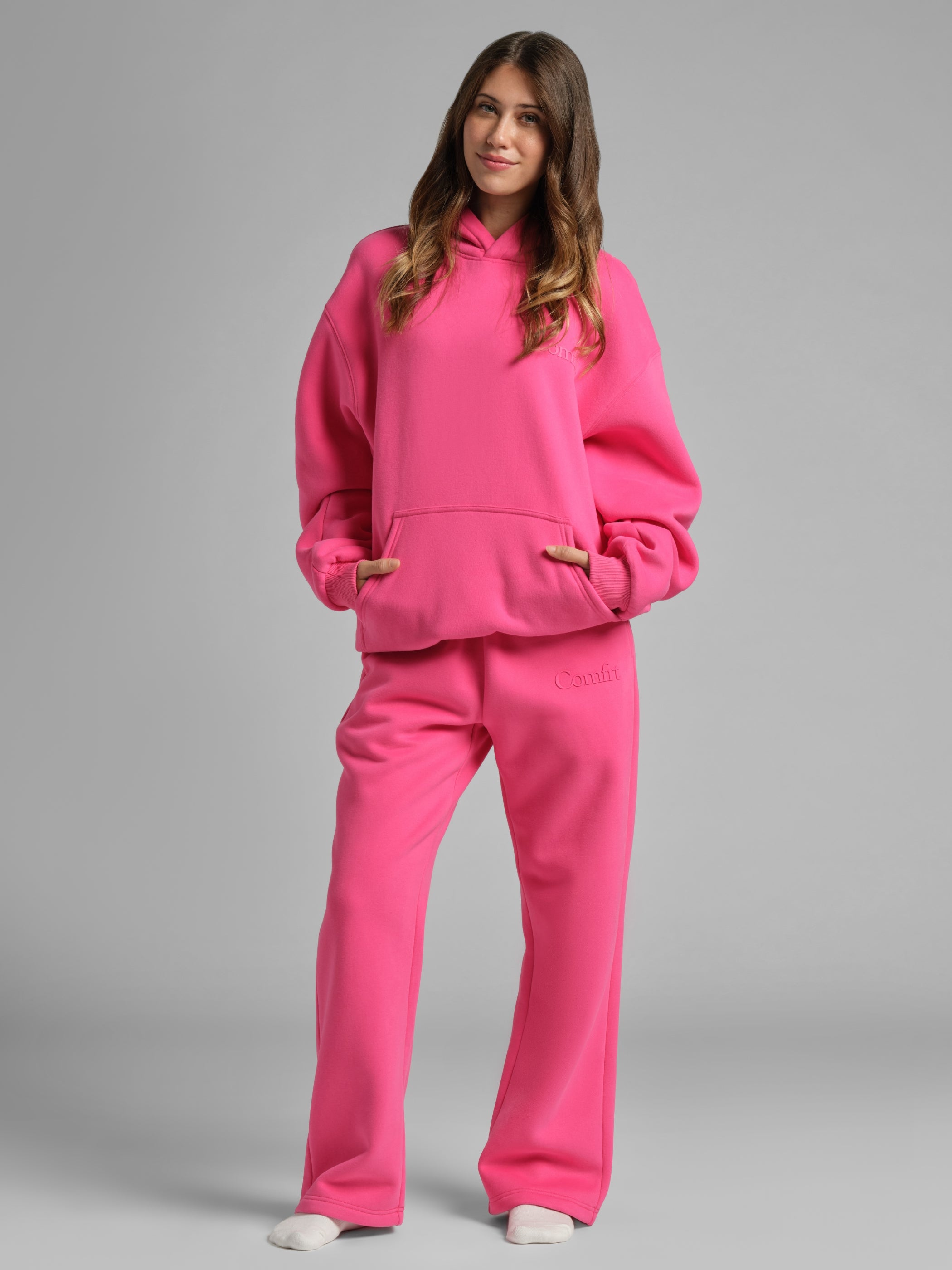 Minimalist Hoodie Oversized Soft Combed Cotton Blend