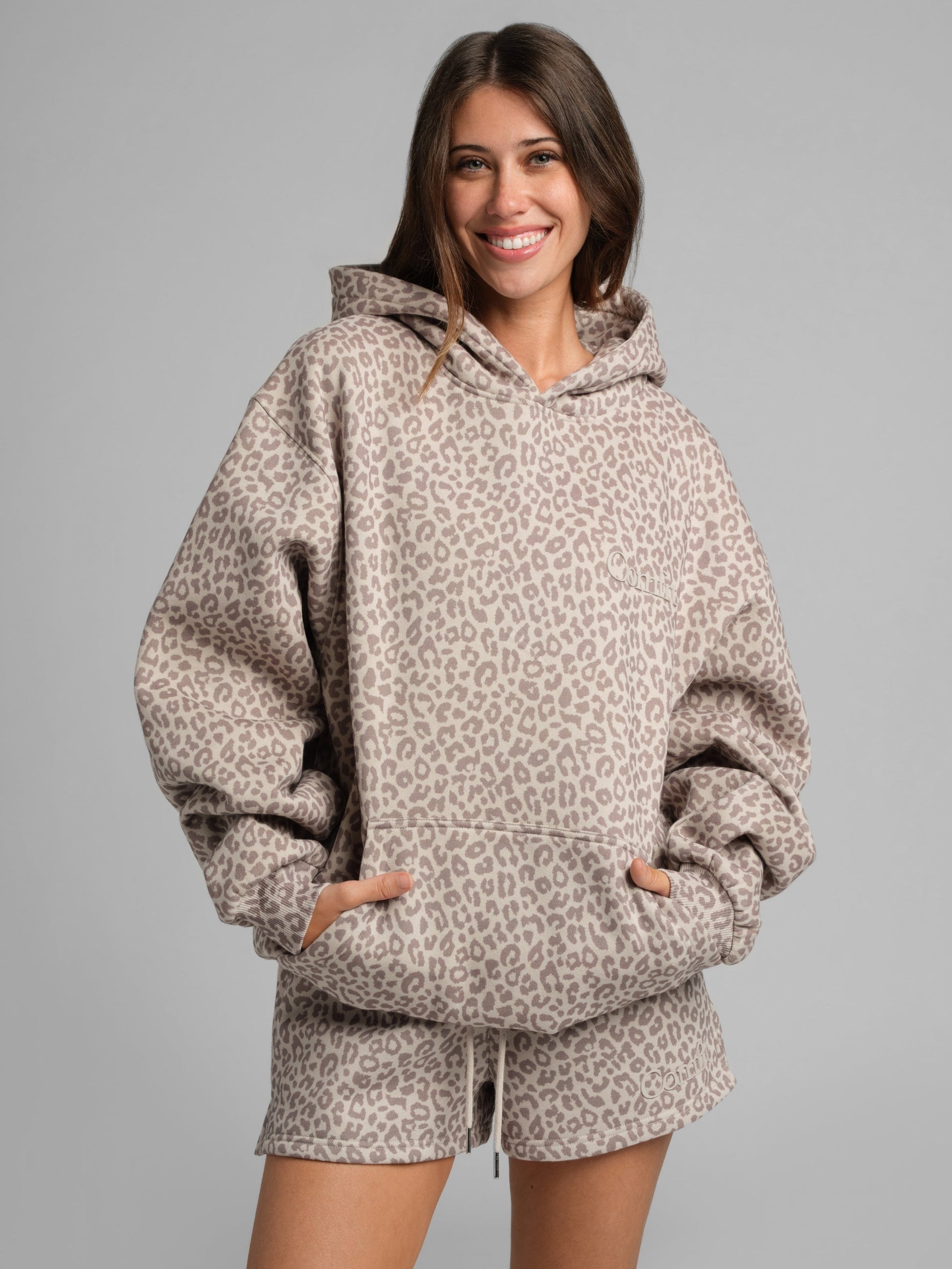 Minimalist Hoodie Oversized Soft Combed Cotton Blend